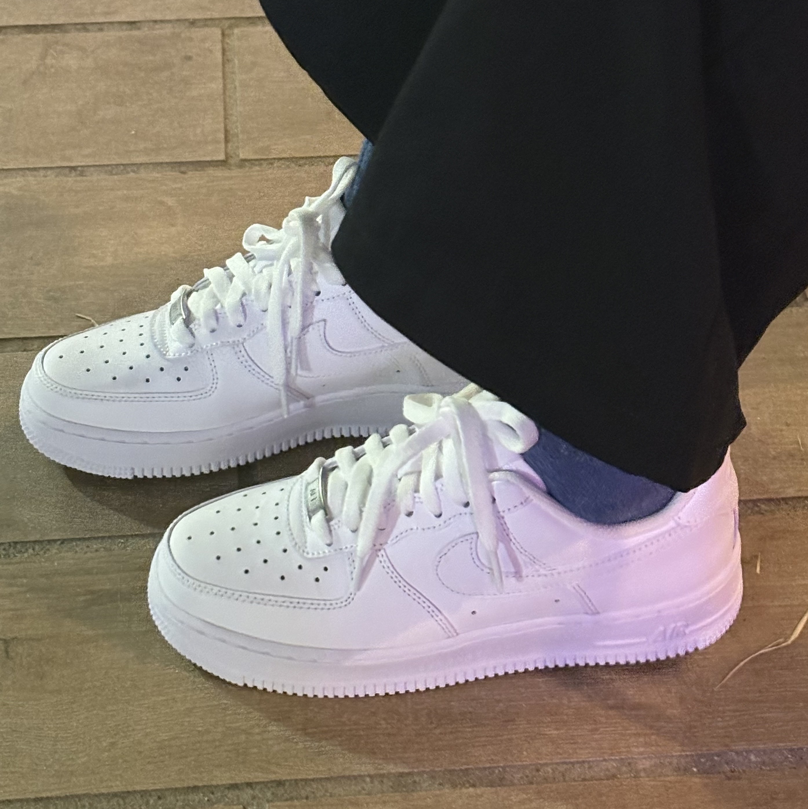 Nike Air Force 1 '07 Low White 착용 스타일