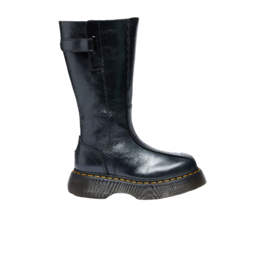 (W) 닥터마틴 버즈 하이 레더 부츠 블랙