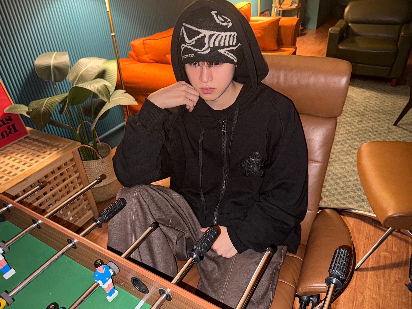 Arc'teryx Bird Head Toque Orca 착용 스타일 - 2