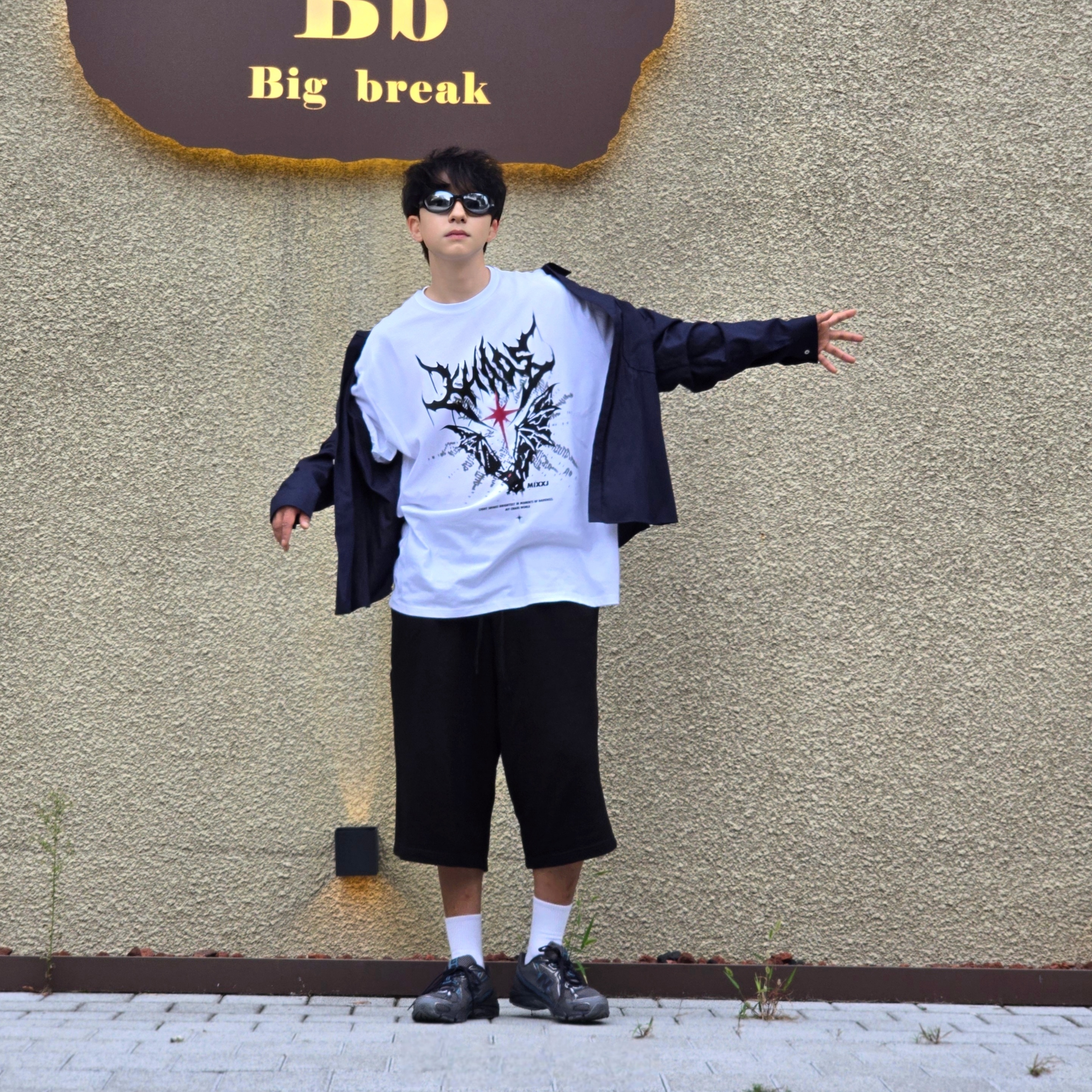 New Balance 740v2 Castlerock Terrarium 착용 스타일 - 1
