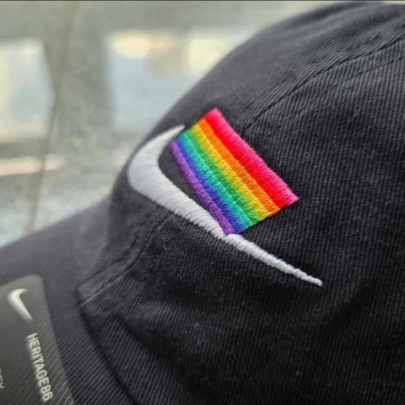 Nike Heritage 86 Be True Cap Black 착용 스타일 - 2