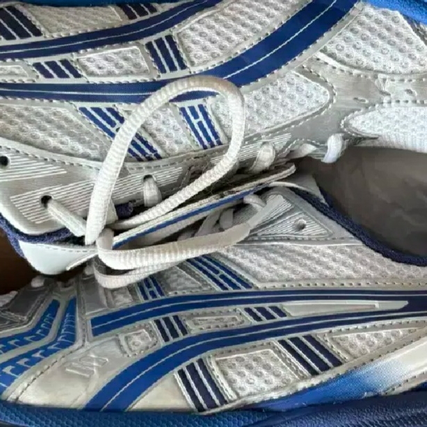Asics x The Museum Visitor Gel-Kayano 14 Polar Shade Illusion Blue 착용 스타일