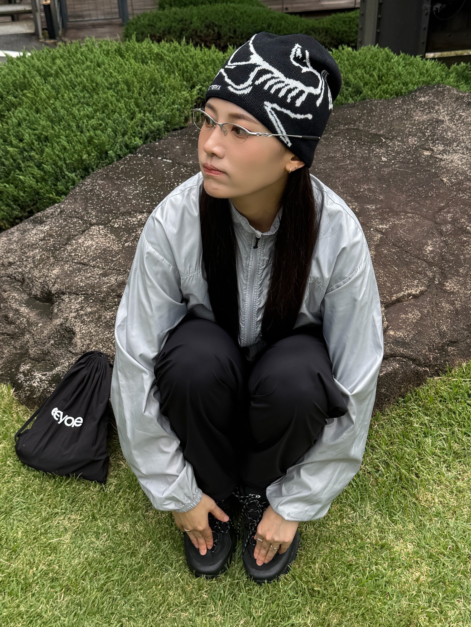 Arc'teryx Bird Head Toque Orca 착용 스타일 - 3