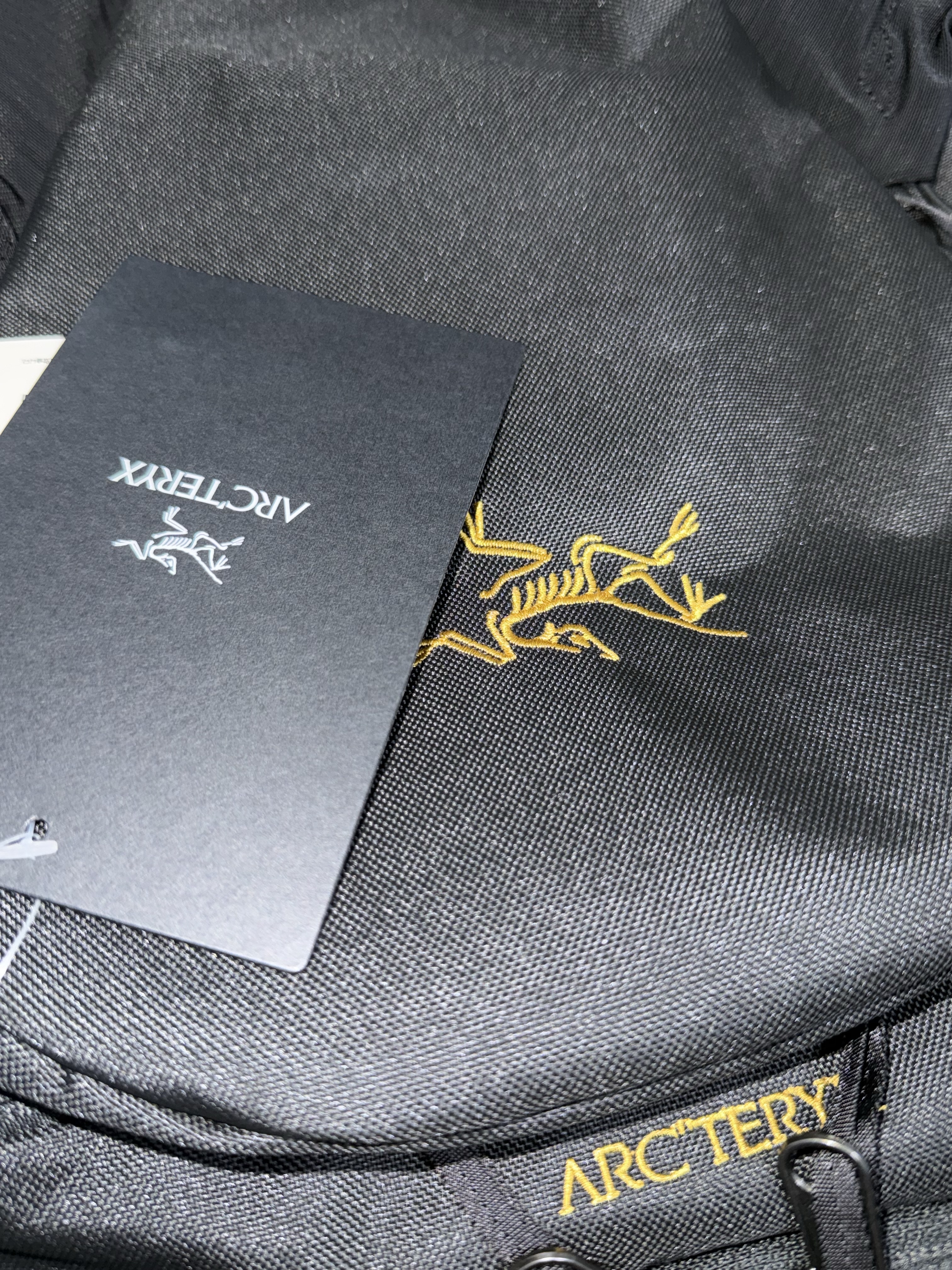 Arc'teryx Mantis 16 Backpack Black 착용 스타일