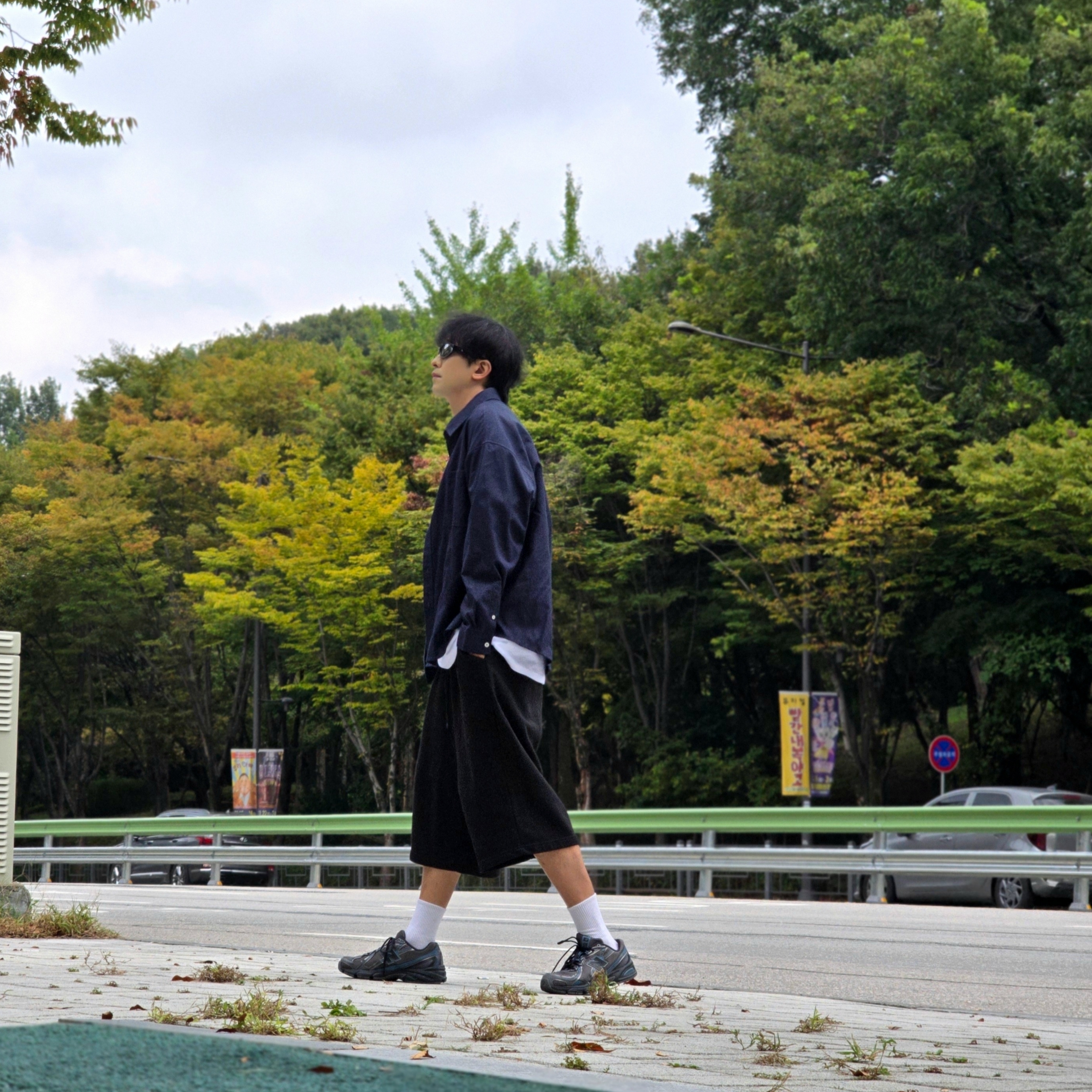 New Balance 740v2 Castlerock Terrarium 착용 스타일 - 2