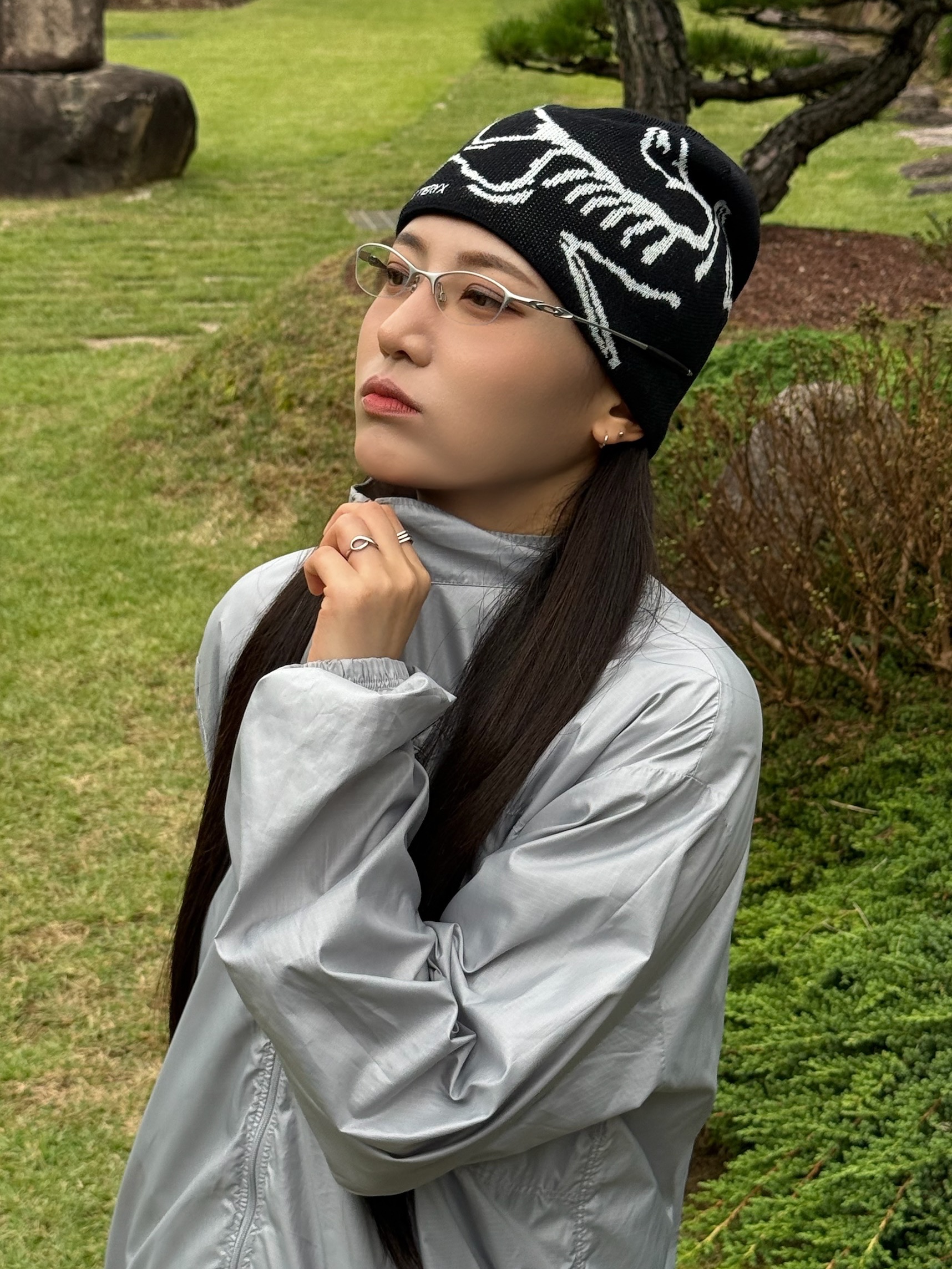 Arc'teryx Bird Head Toque Orca 착용 스타일 - 1