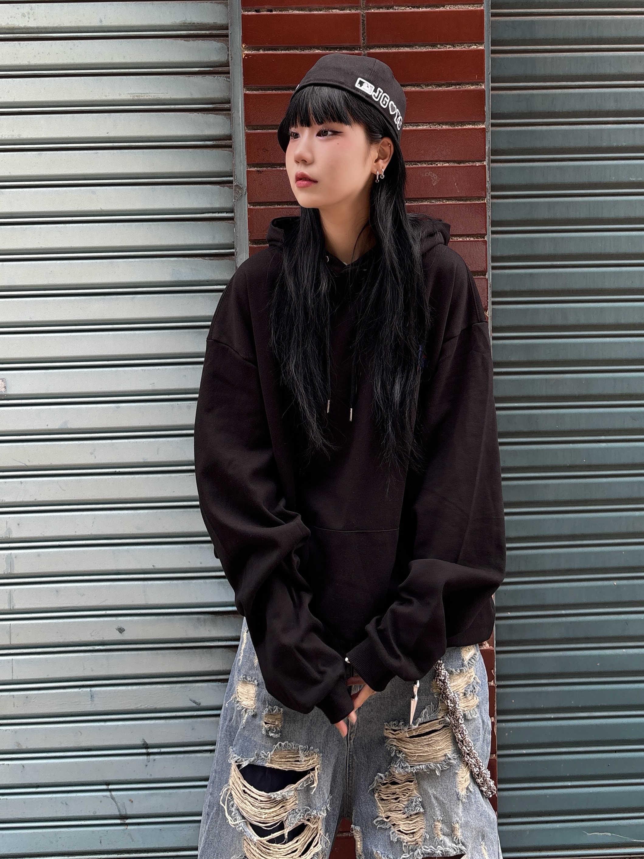 Rick Owens Mega Bumper Geobasket Black Milk, New Era  MLB 59Fifty Day Chicago White Sox Size Cap Black 착용 스타일 - 3