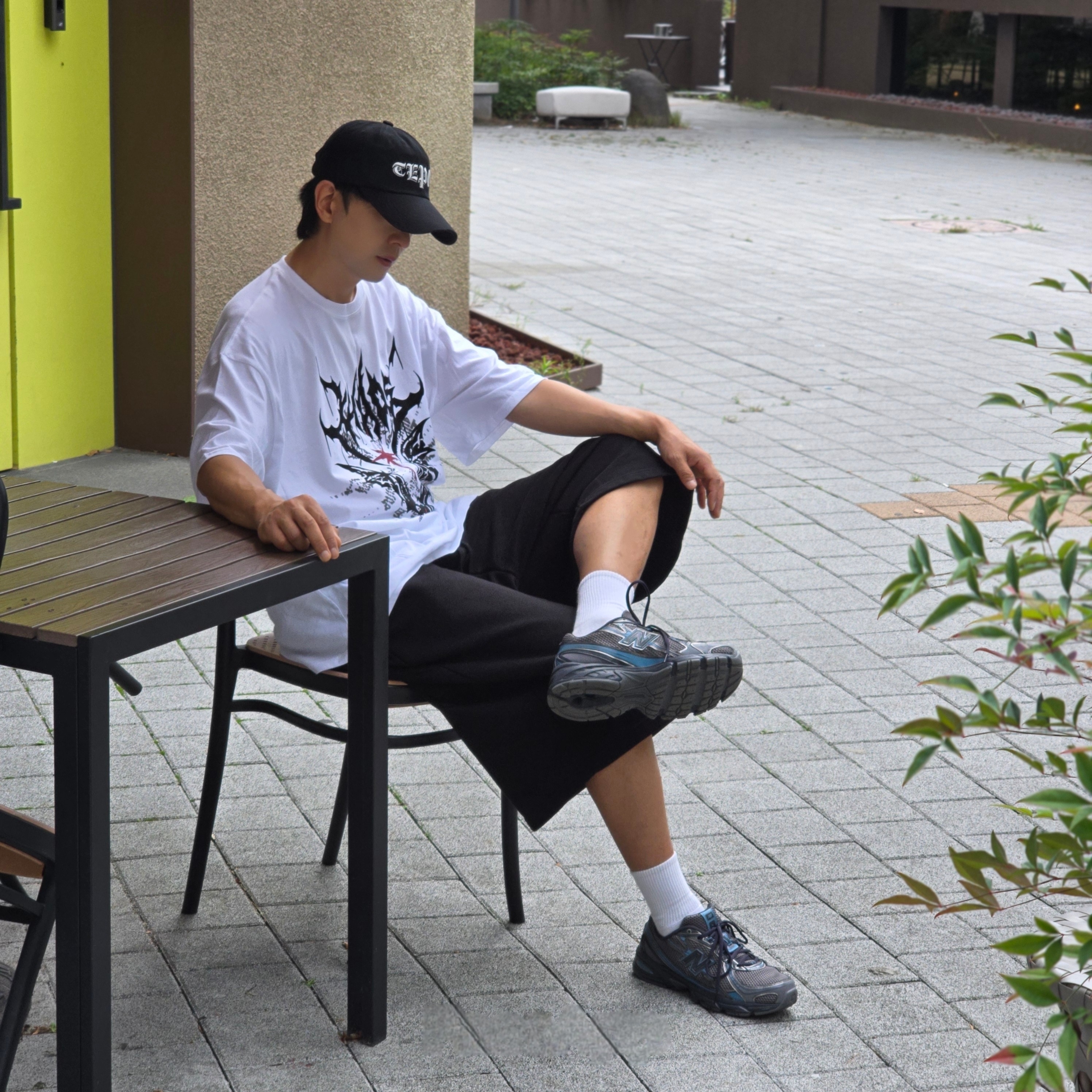 New Balance 740v2 Castlerock Terrarium 착용 스타일 - 1