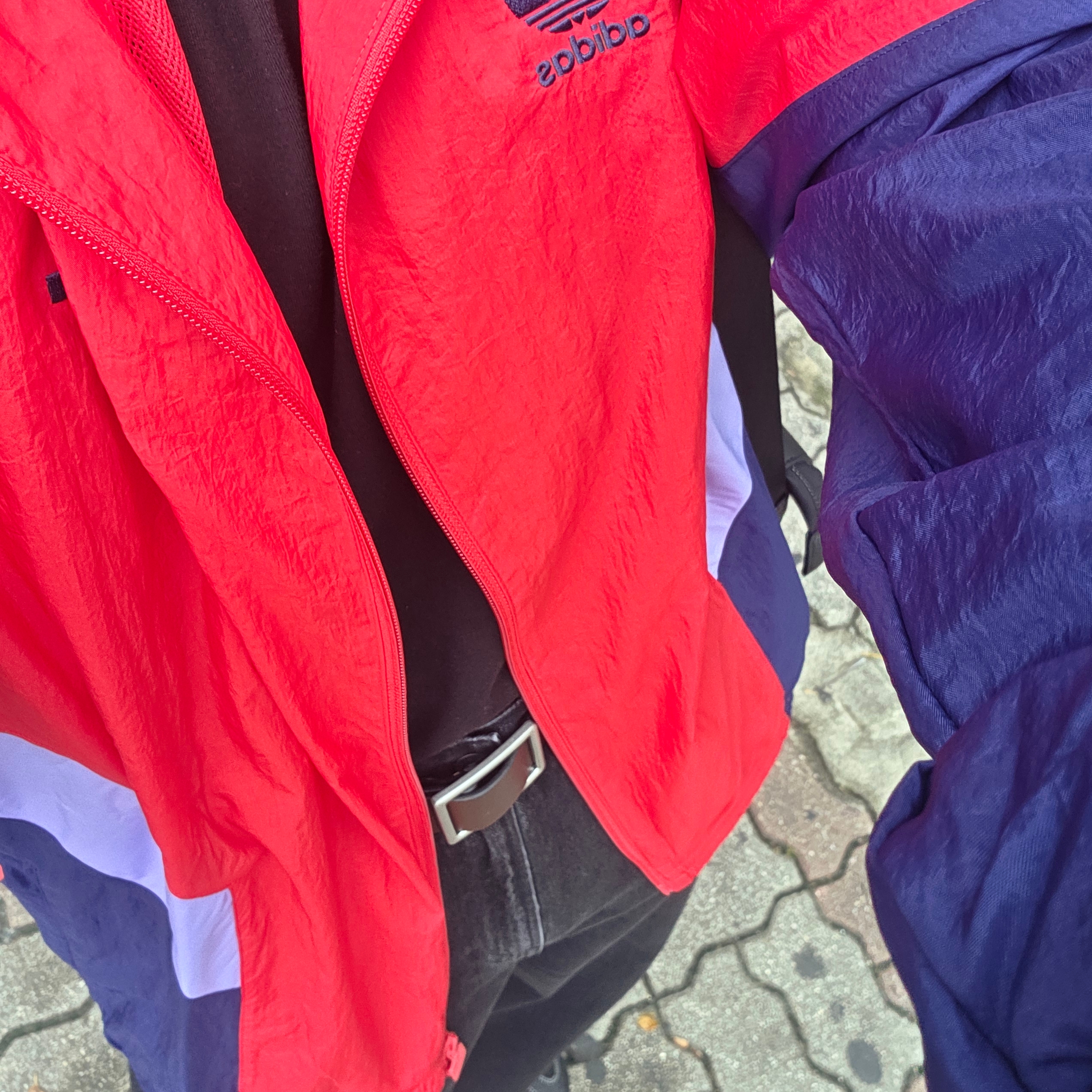 Adidas Arsenal Originals Track Top Better Scarlet Night Sky - KR Sizing 착용 스타일 - 2