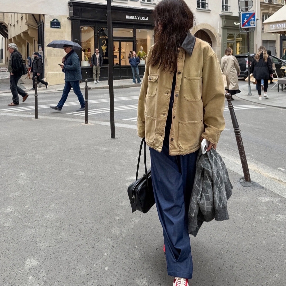 Nike x Jacquemus Moon Shoe SP University Red and Bicycle Yellow 착용 스타일 - 2