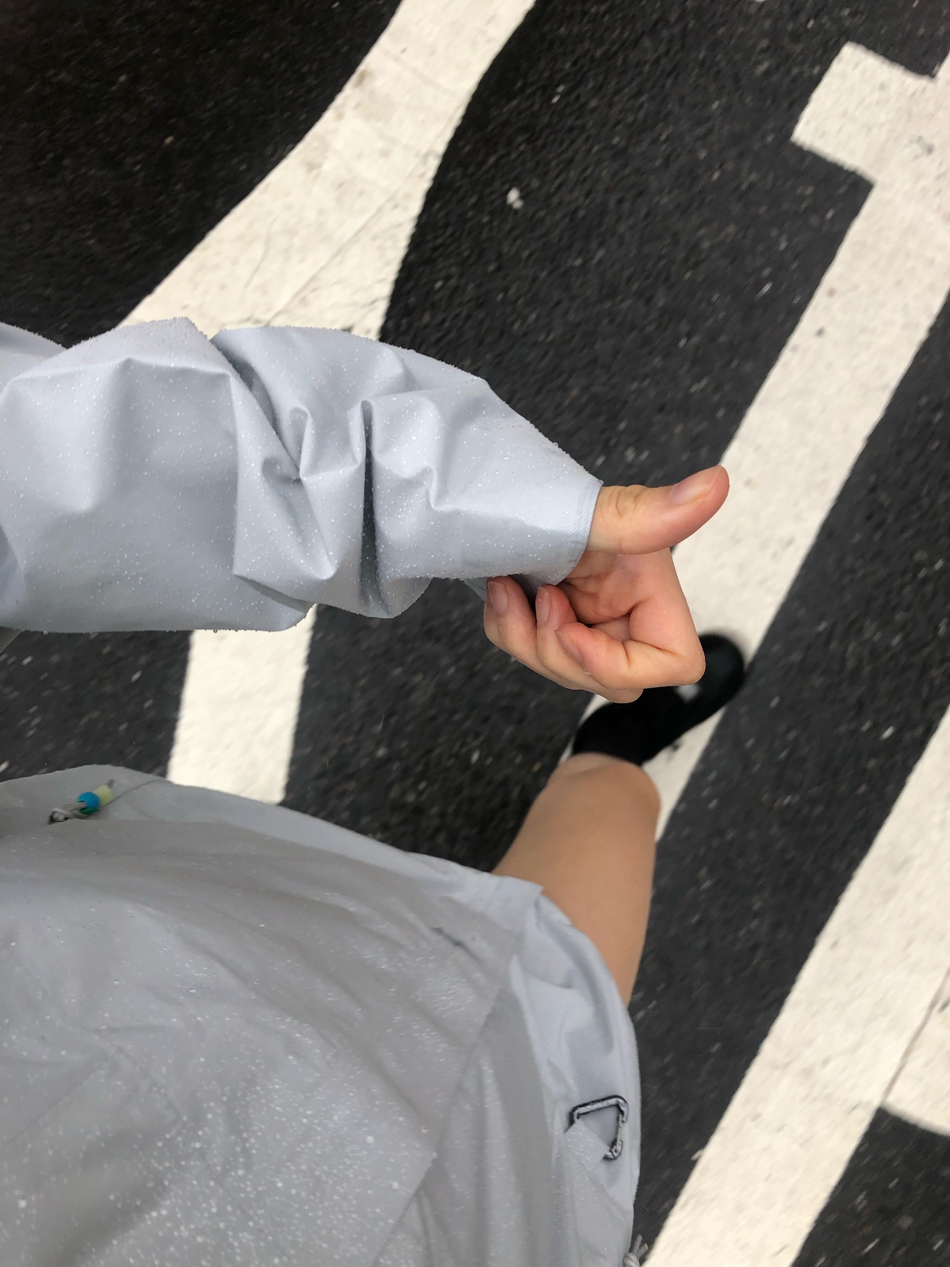 Nike ACG Storm-Fit ADV Cascade Rains Full Zip Jacket Photon Dust - Asia 착용 스타일 - 2