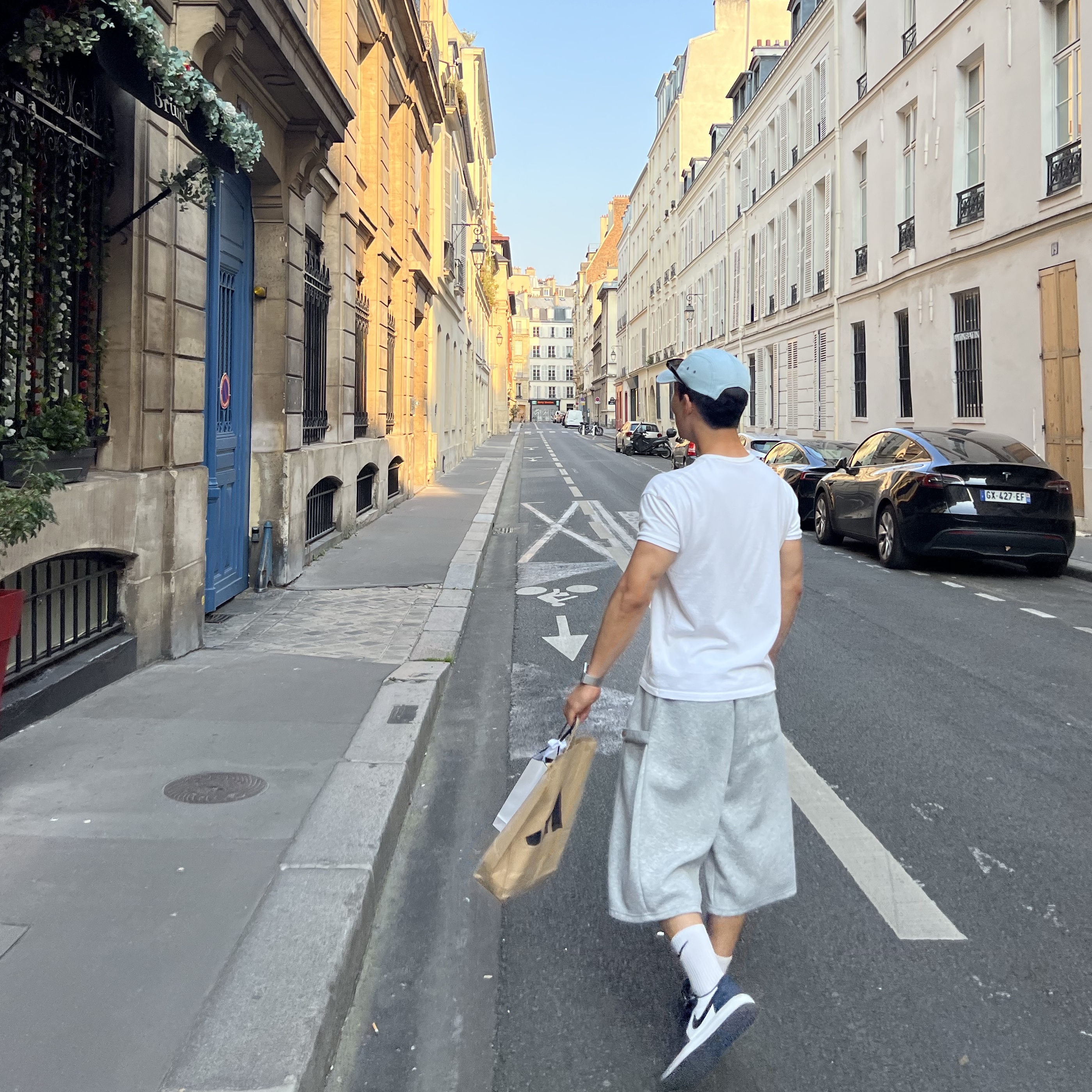 Supreme Washed Chino Twill Camp Cap Denim - 25FW 착용 스타일 - 1