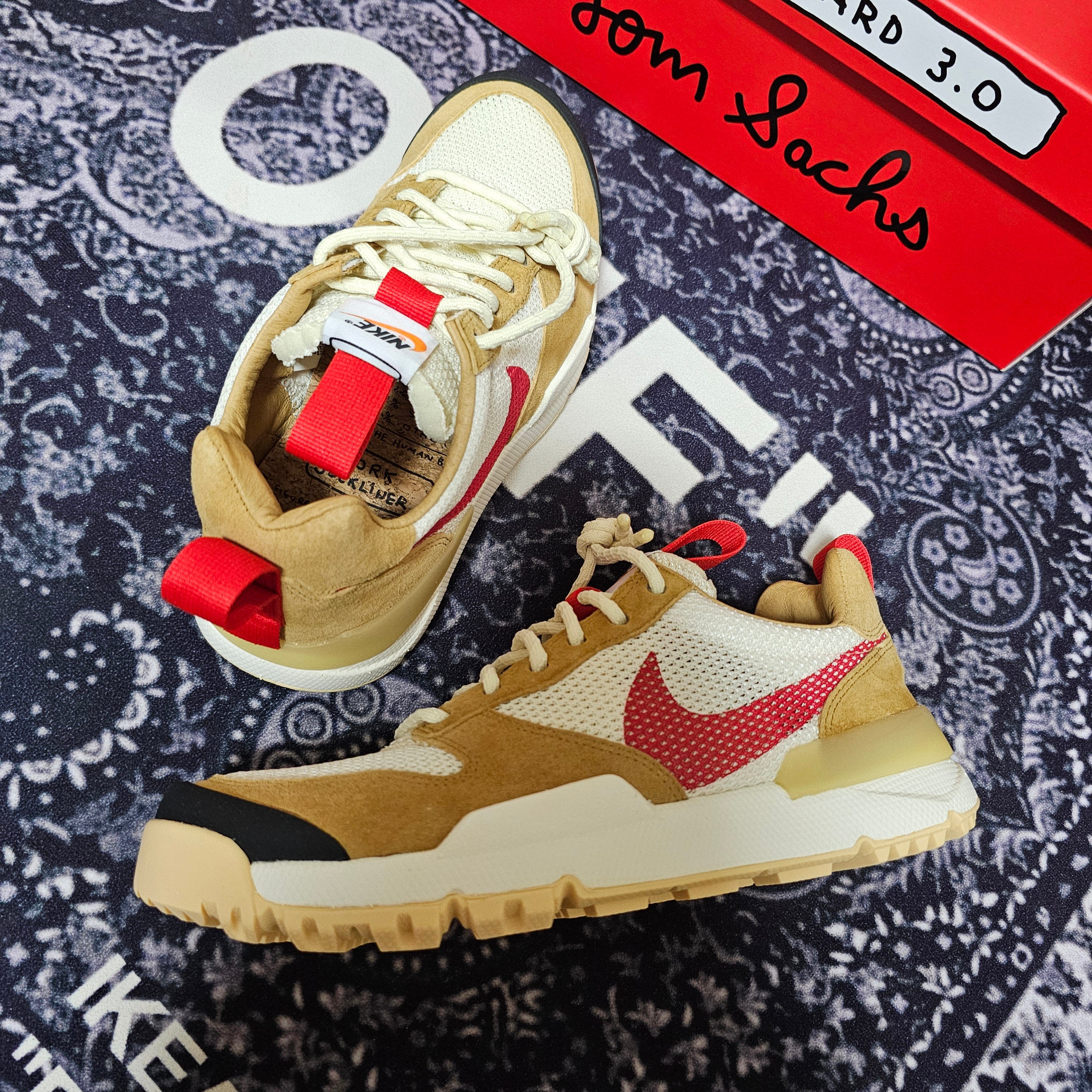 Nike x Tom Sachs Mars Yard Shoe 3.0 Space Camp 착용 스타일 - 1