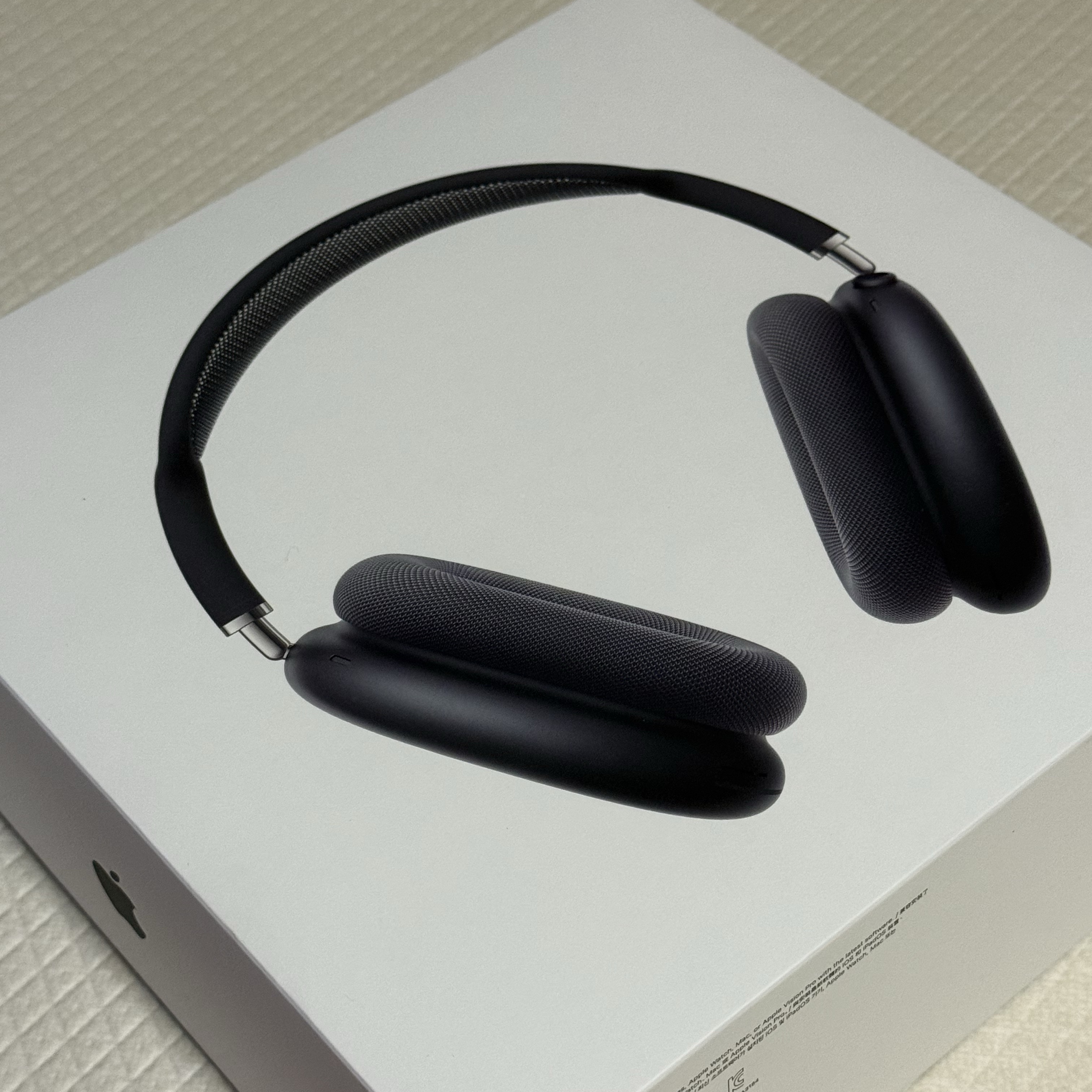 Apple AirPods Max USB C Midnight (Korean Ver.) 착용 스타일