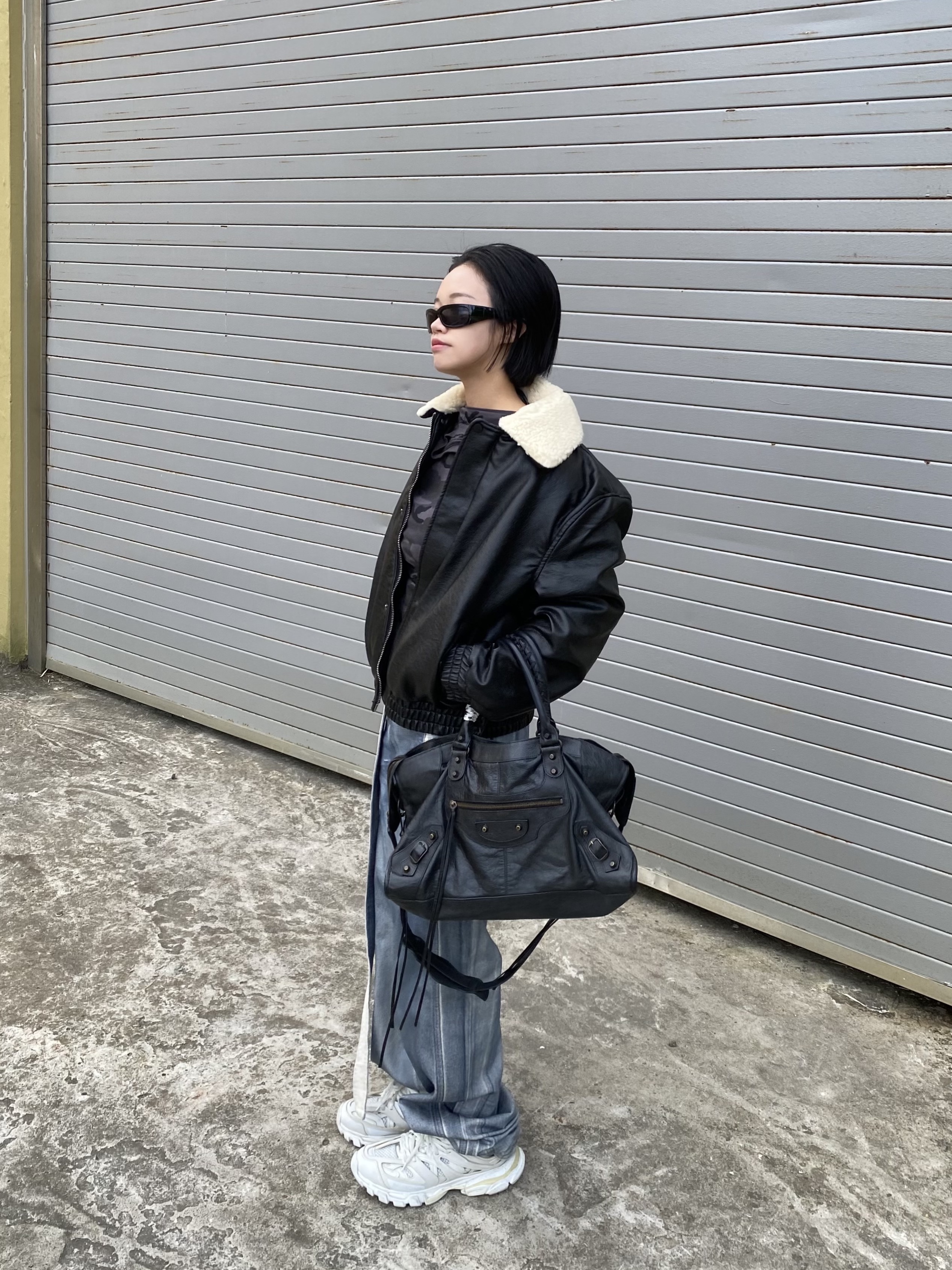 Balenciaga Track Sneakers White 2019 착용 스타일