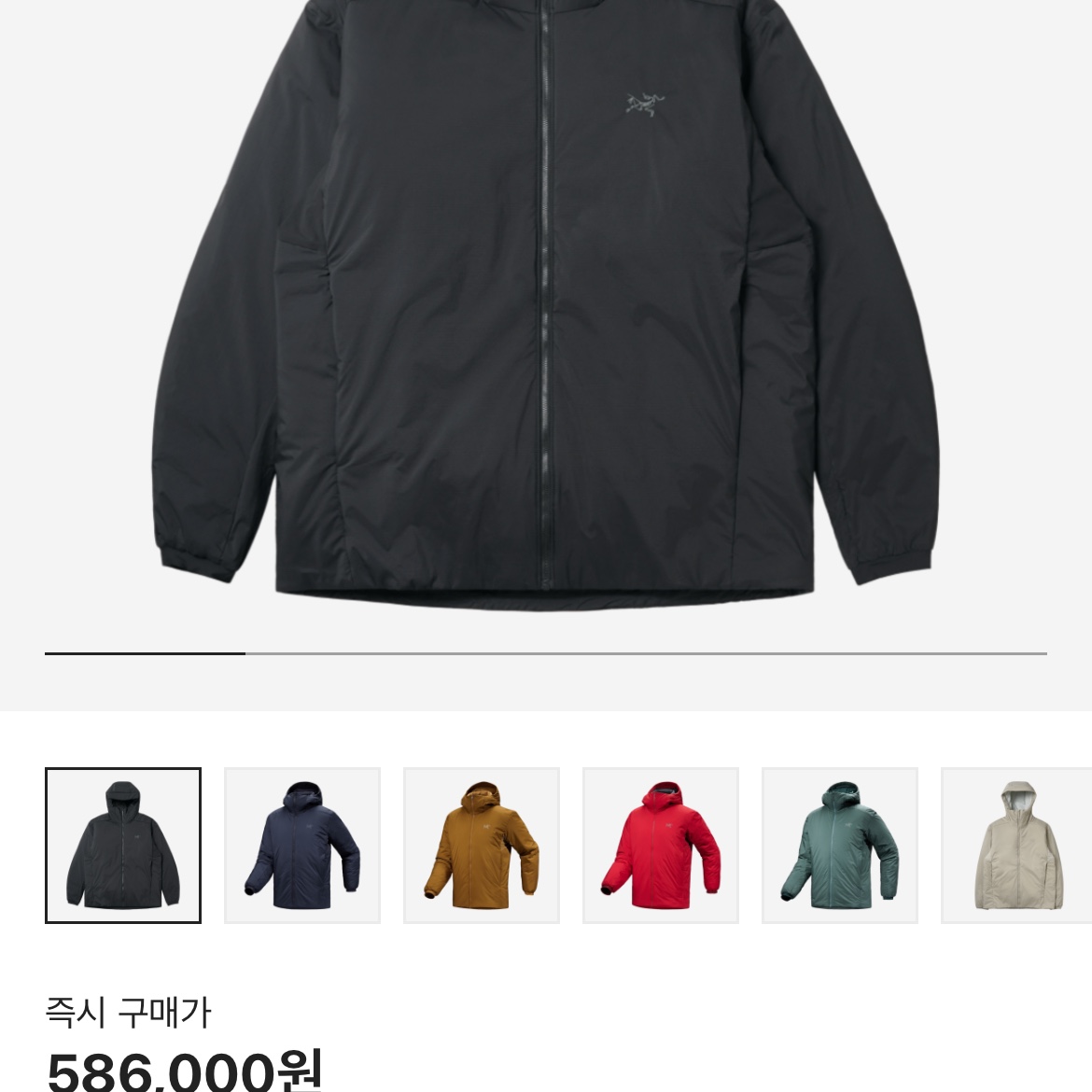 Arc'teryx Atom Heavyweight Hoody Black 착용 스타일