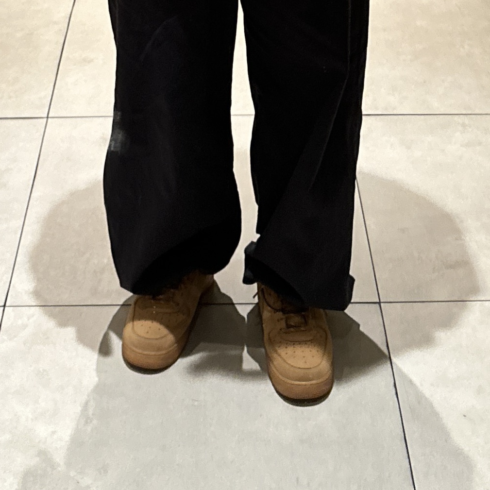 Nike Air Force 1 '07 WB Flax 착용 스타일