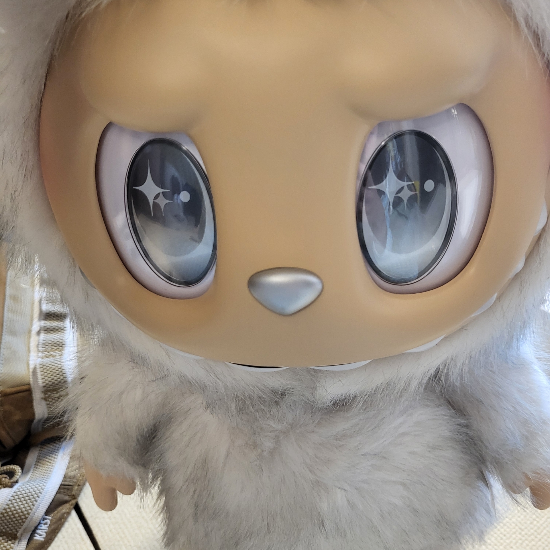 Pop Mart The Monsters Zimomo Angel In Clouds Vinyl Face Doll 착용 스타일 - 1