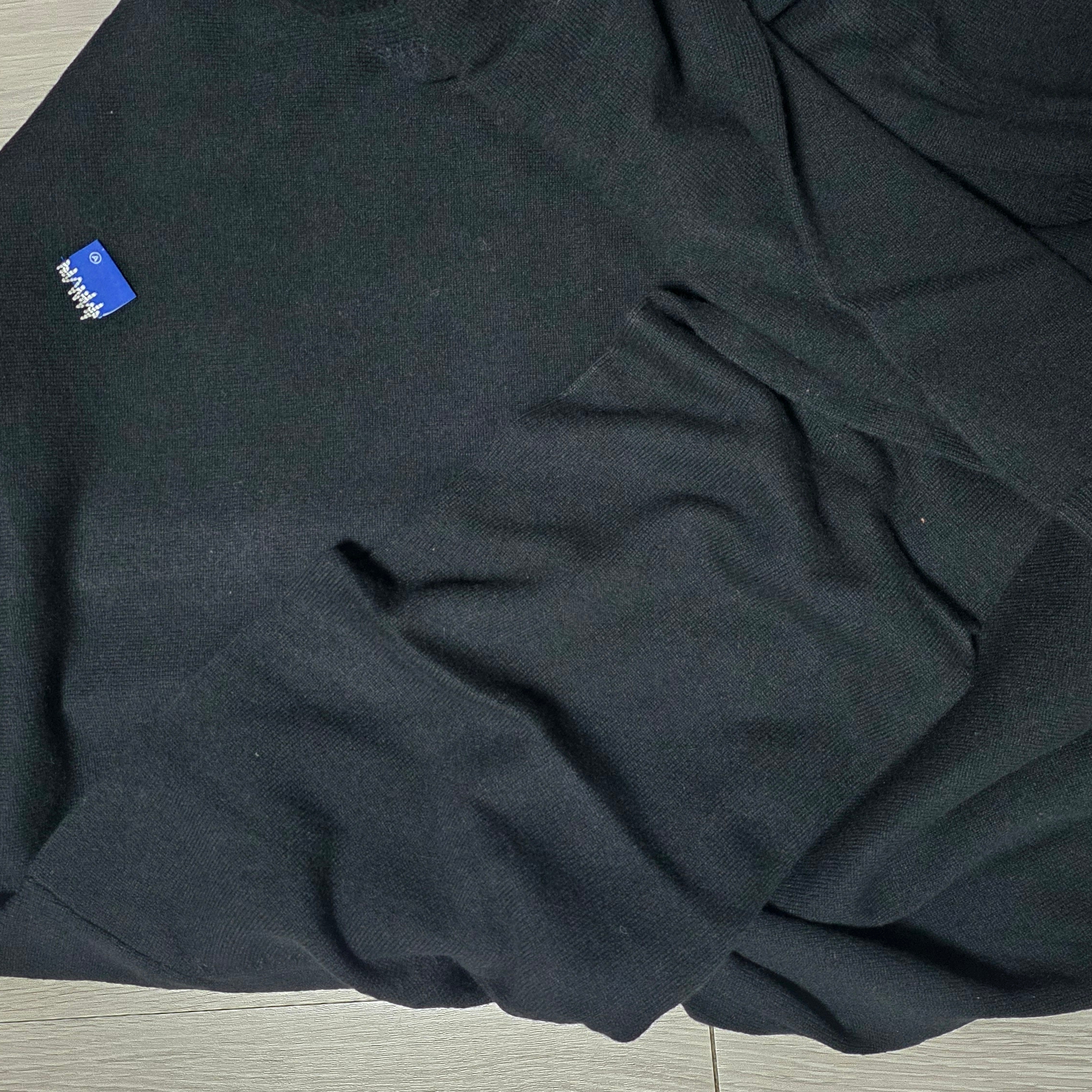 Ader Error Sig; TRS/BL Tag Cardigan 02 Black 착용 스타일 - 2