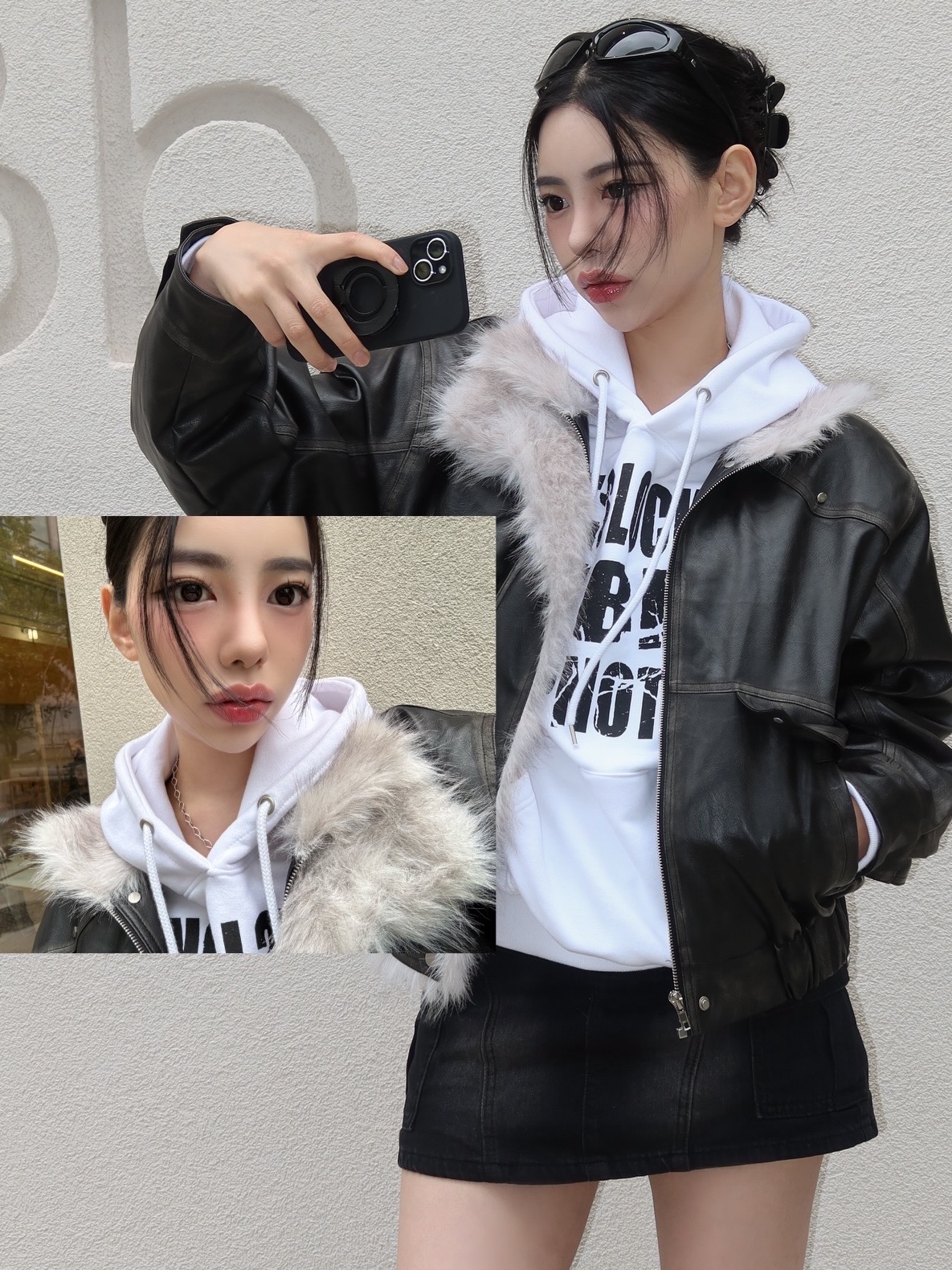 BLUE ELEPHANT Duke Black 착용 스타일 - 2