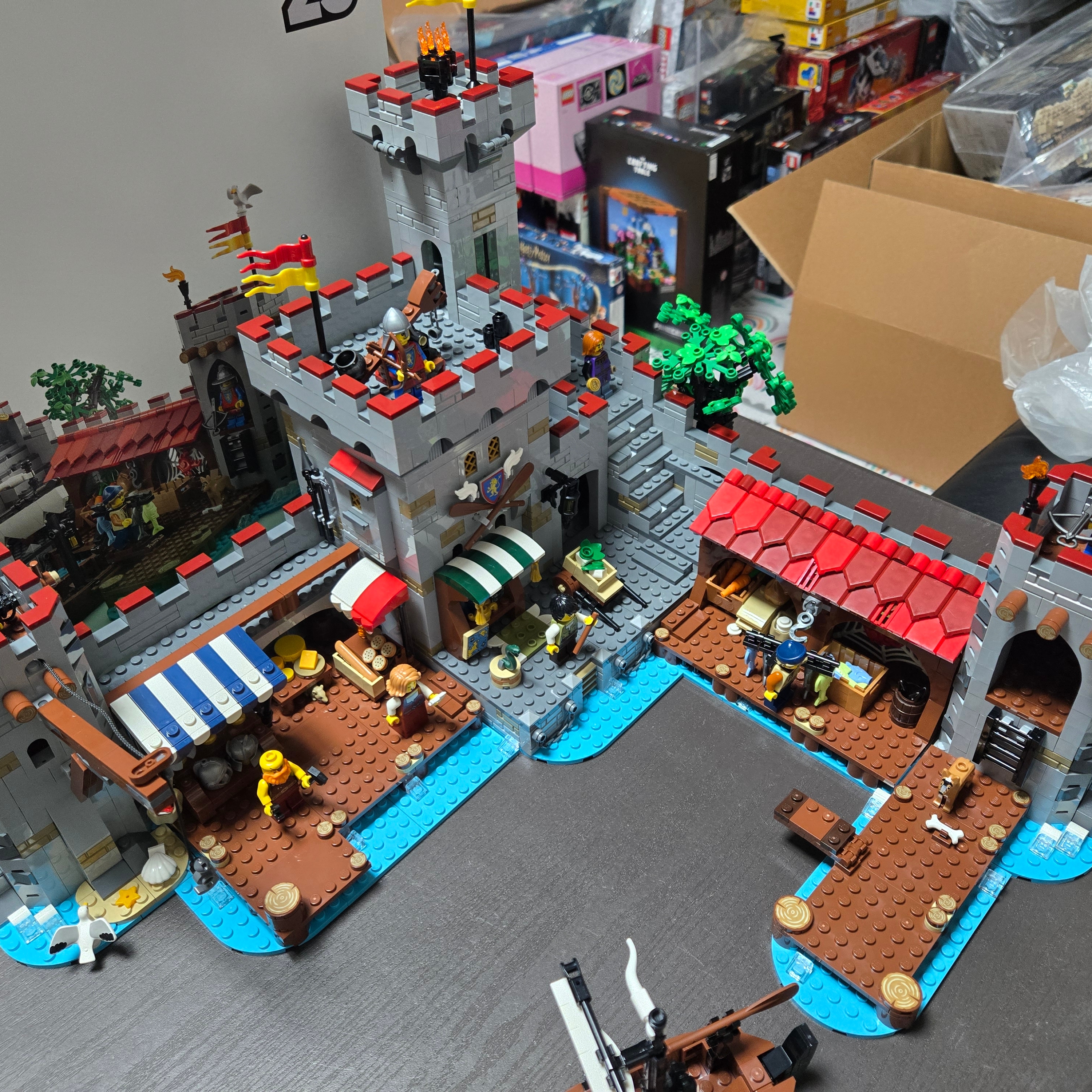 Lego Bricklink Medieval Seaside Market 착용 스타일 - 2