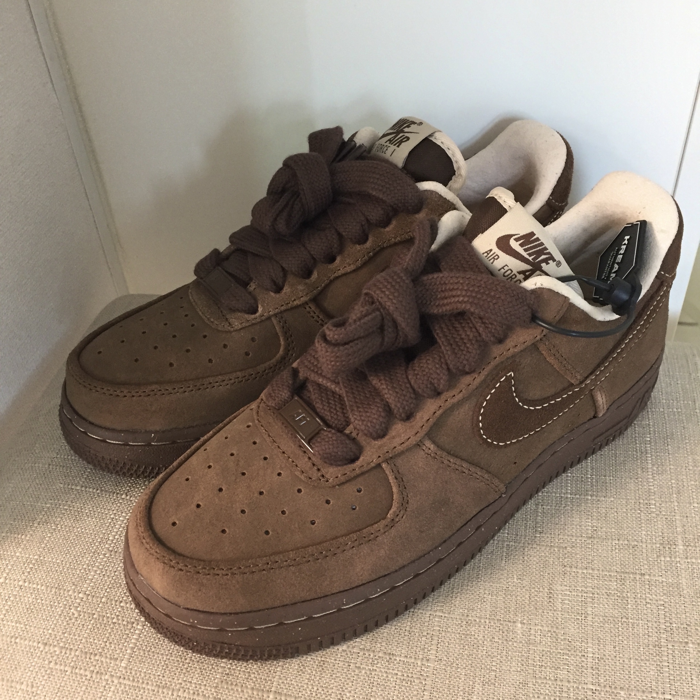 (W) Nike Air Force 1 '07 Cacao Wow 착용 스타일