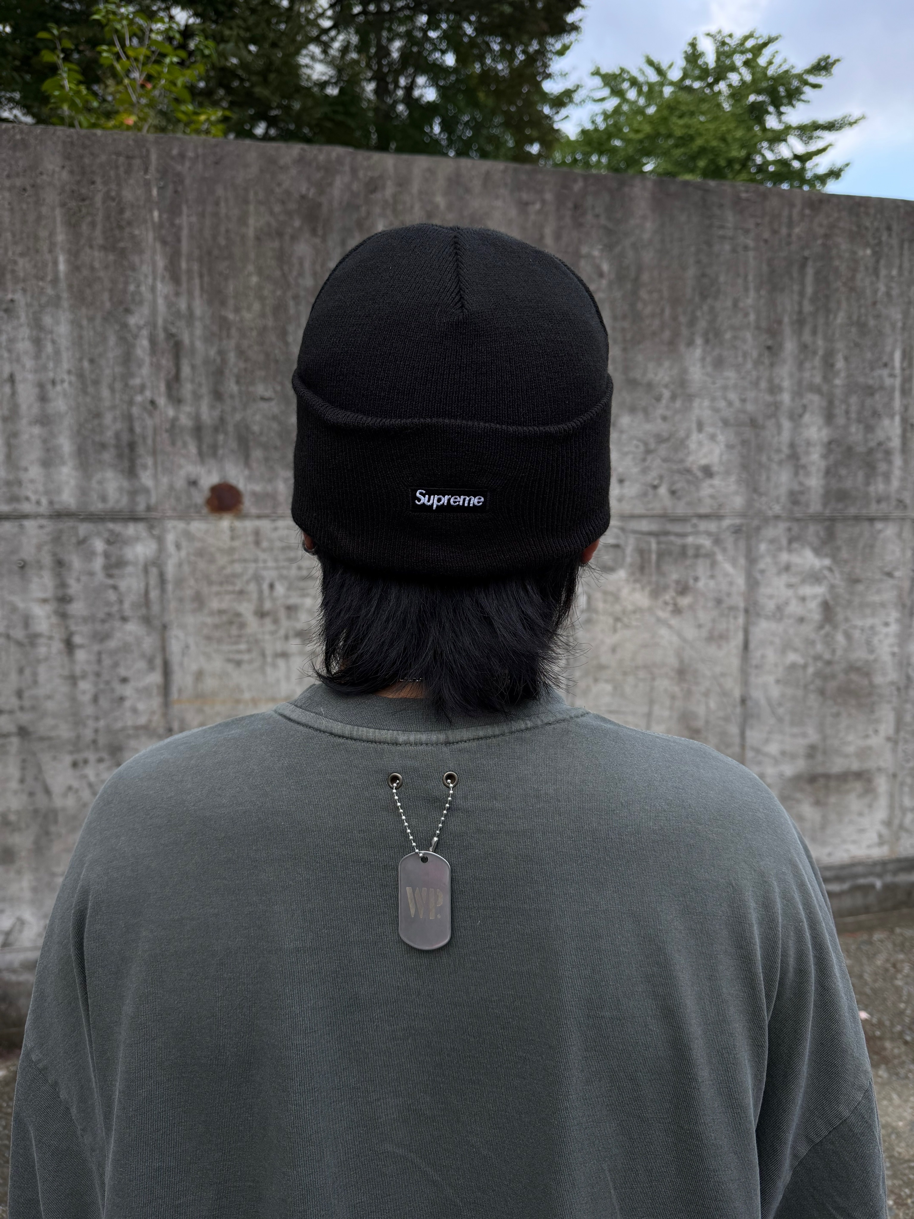 NOD Stone Washed Cargo Pants Camo, Supreme New Era Tribal S Logo Beanie Black - 25FW 착용 스타일 - 8