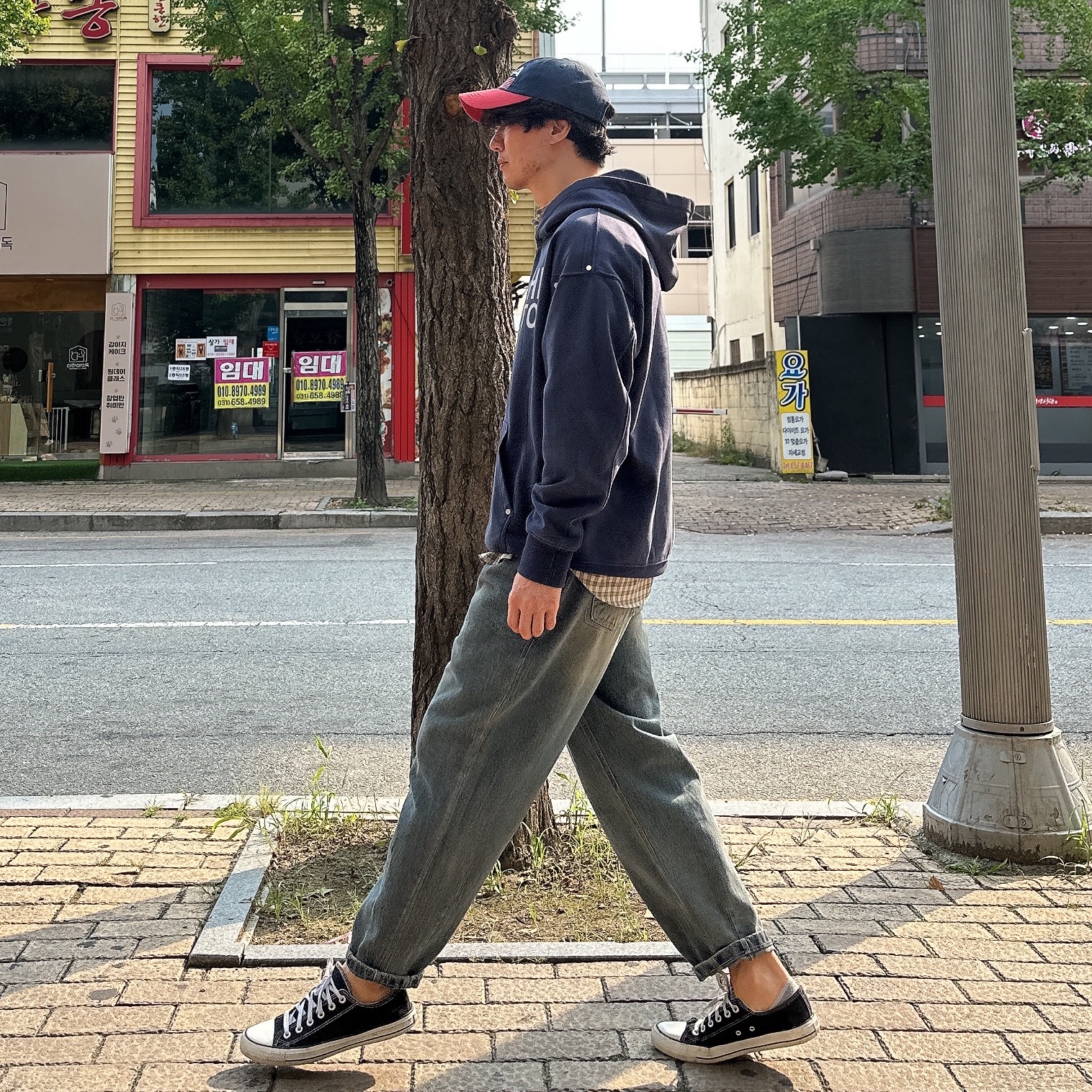 Converse Chuck 70 Ox Black - Standard 착용 스타일 - 2