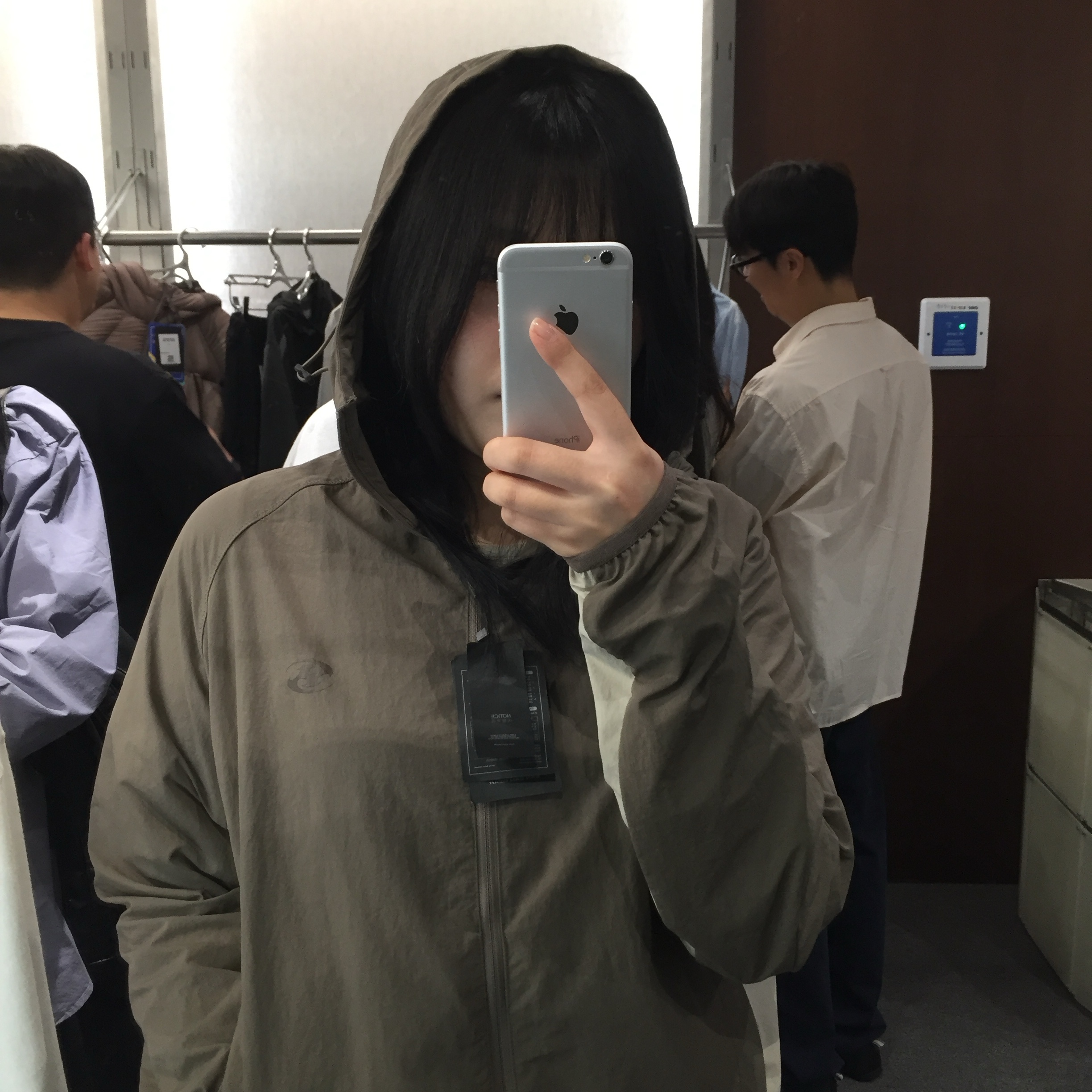 Sansan Gear Alpha Jacket Brown 착용 스타일