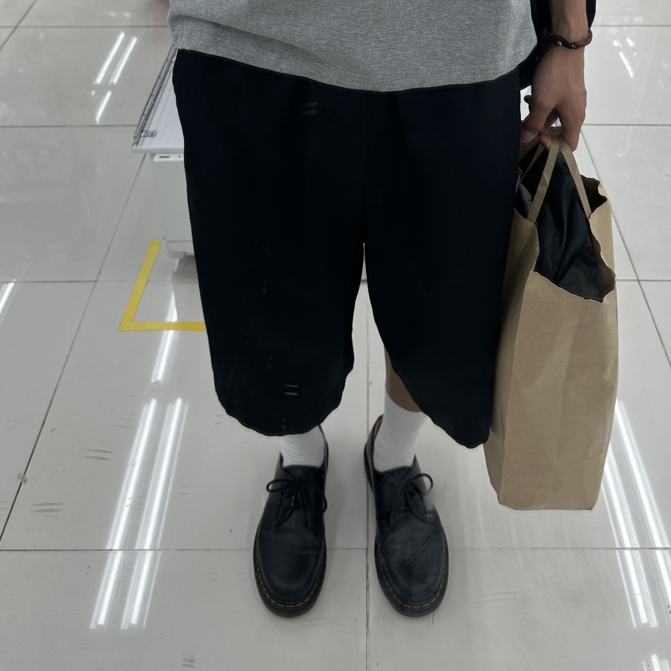 Dr. Martens 1461 Smooth Black 착용 스타일