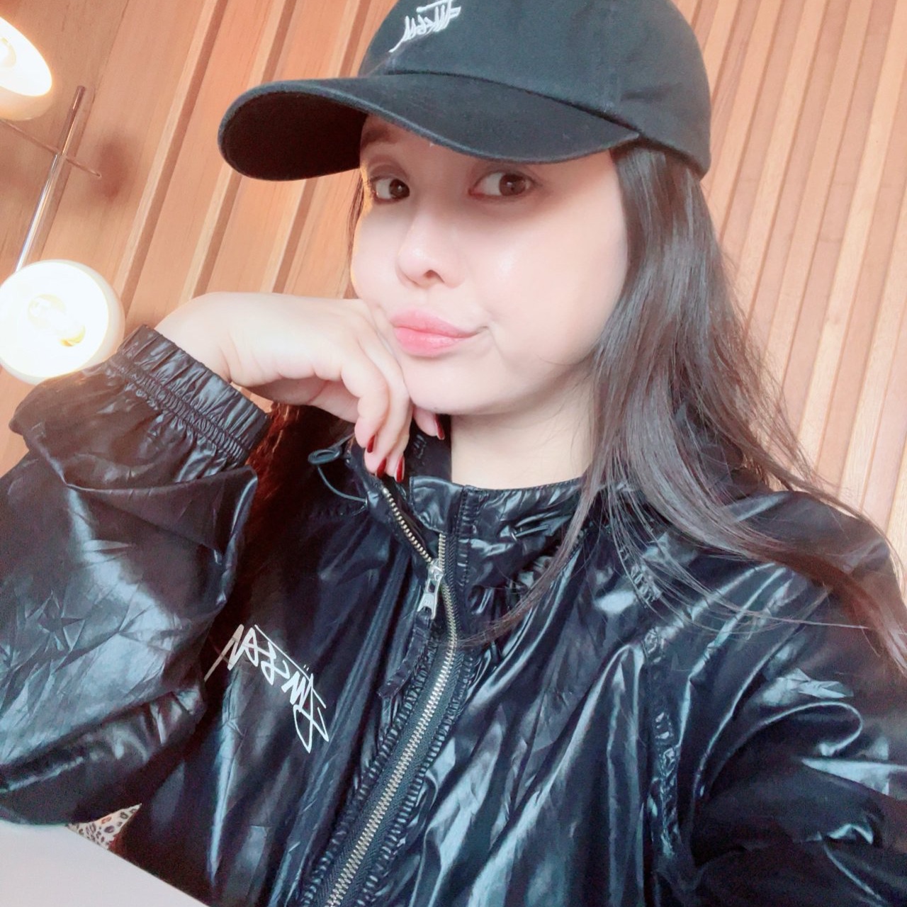 Stussy Stock Low Pro Cap Black, Emis Leopard Corduroy Eco Bag Cream 착용 스타일 - 2