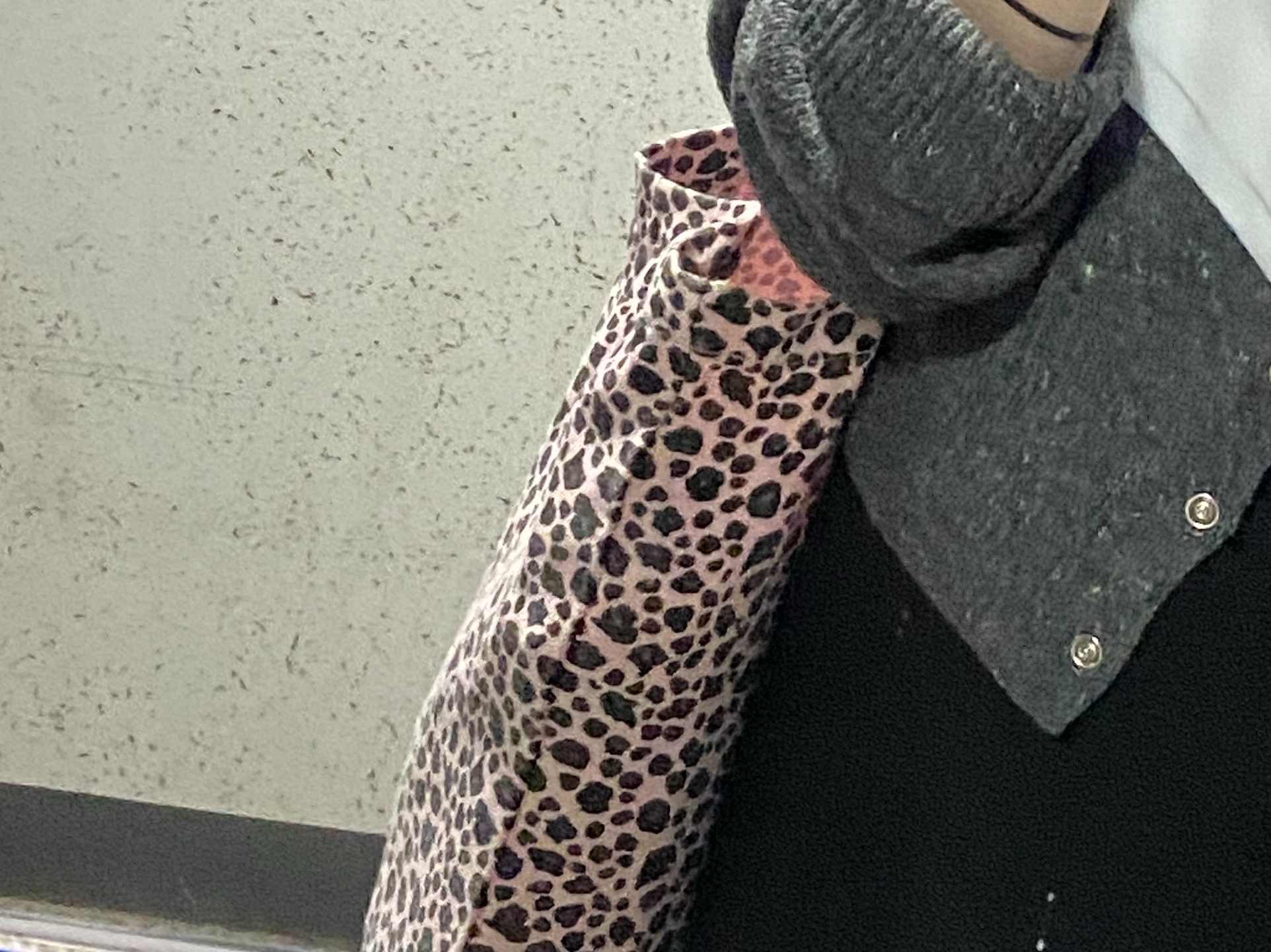 Matin Kim Matin Leopard Ecobag Mix 착용 스타일 - 2