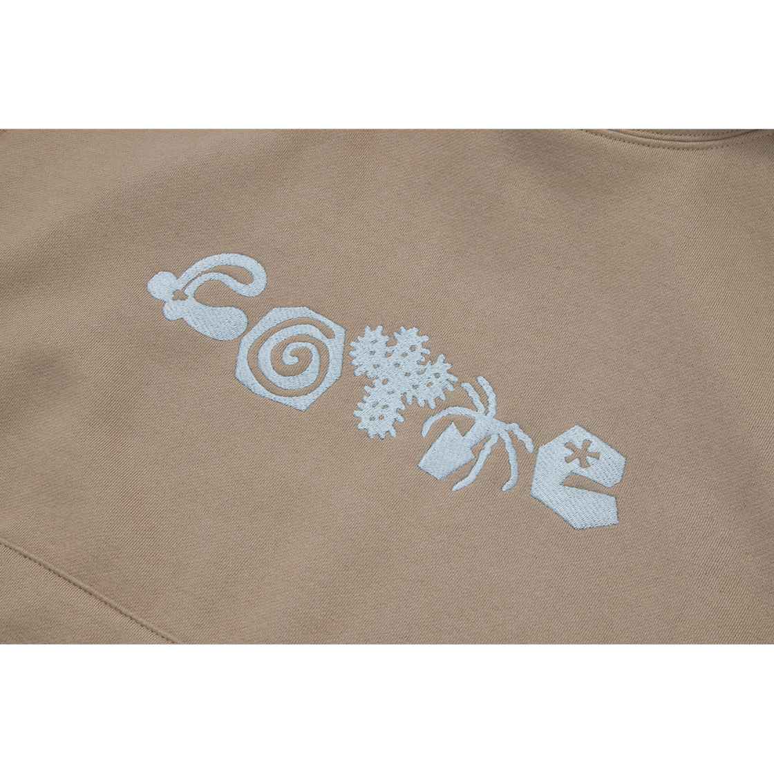 꼬떼 두들가든 플리스 후디 모카(COTTE Doodle Garden Fleece Hoodie Mocha) - 4