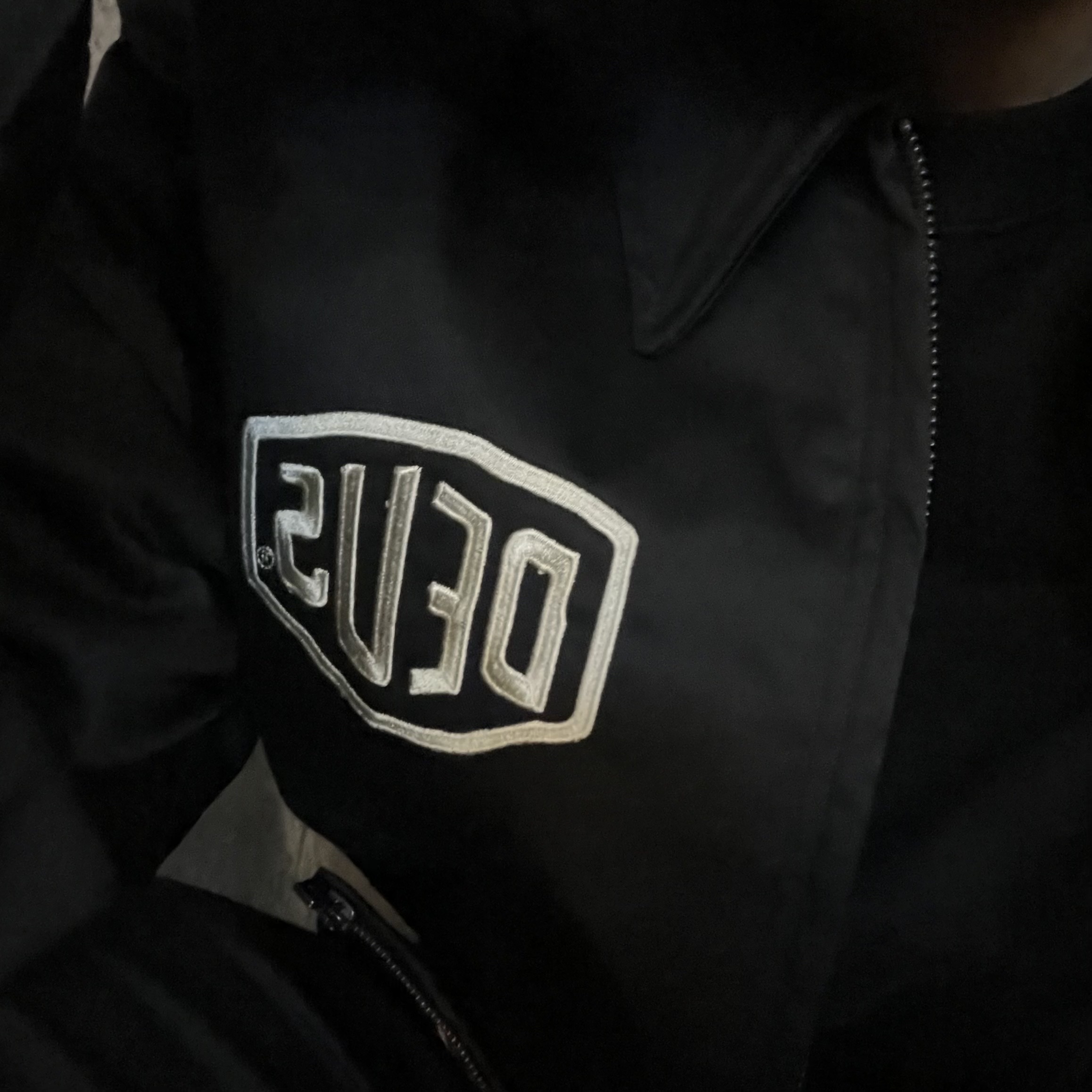 Deus Ex Machina Classic Workwear Jacket 2.0 Black 착용 스타일