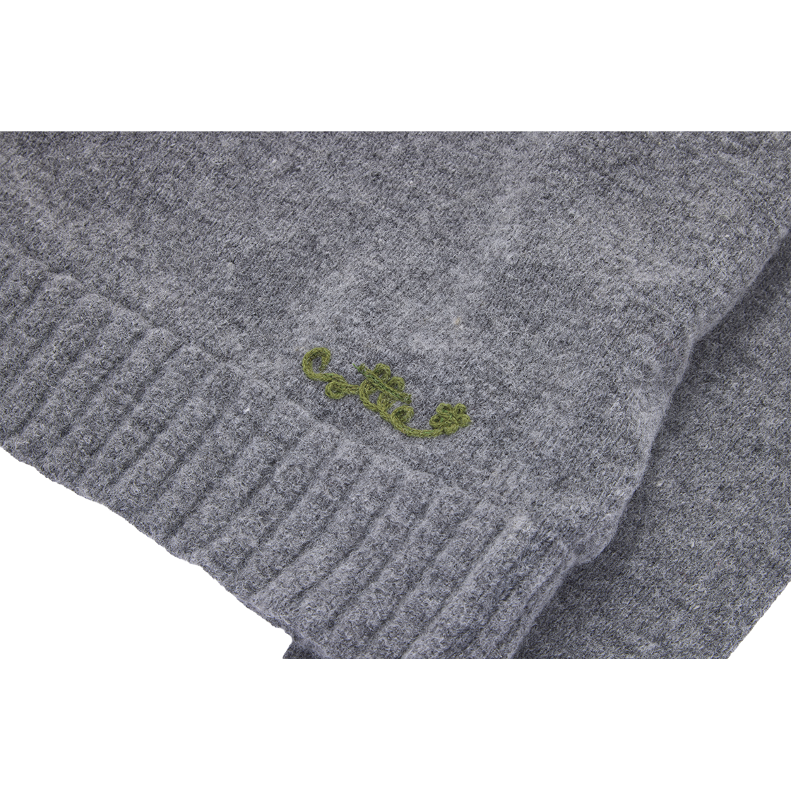 꼬떼 CTT 레터링 니트 그레이(COTTE CTT Lettering Knit Gray) - 4