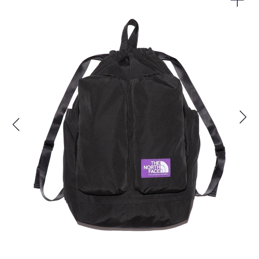 The North Face Purple Label Mountain Wind Backpack Black 착용 스타일 - 4
