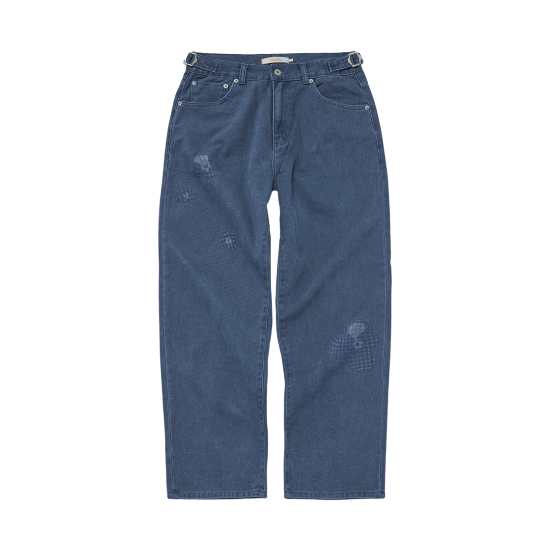 꼬떼 픽시 가든 가먼트 워싱 팬츠 블루