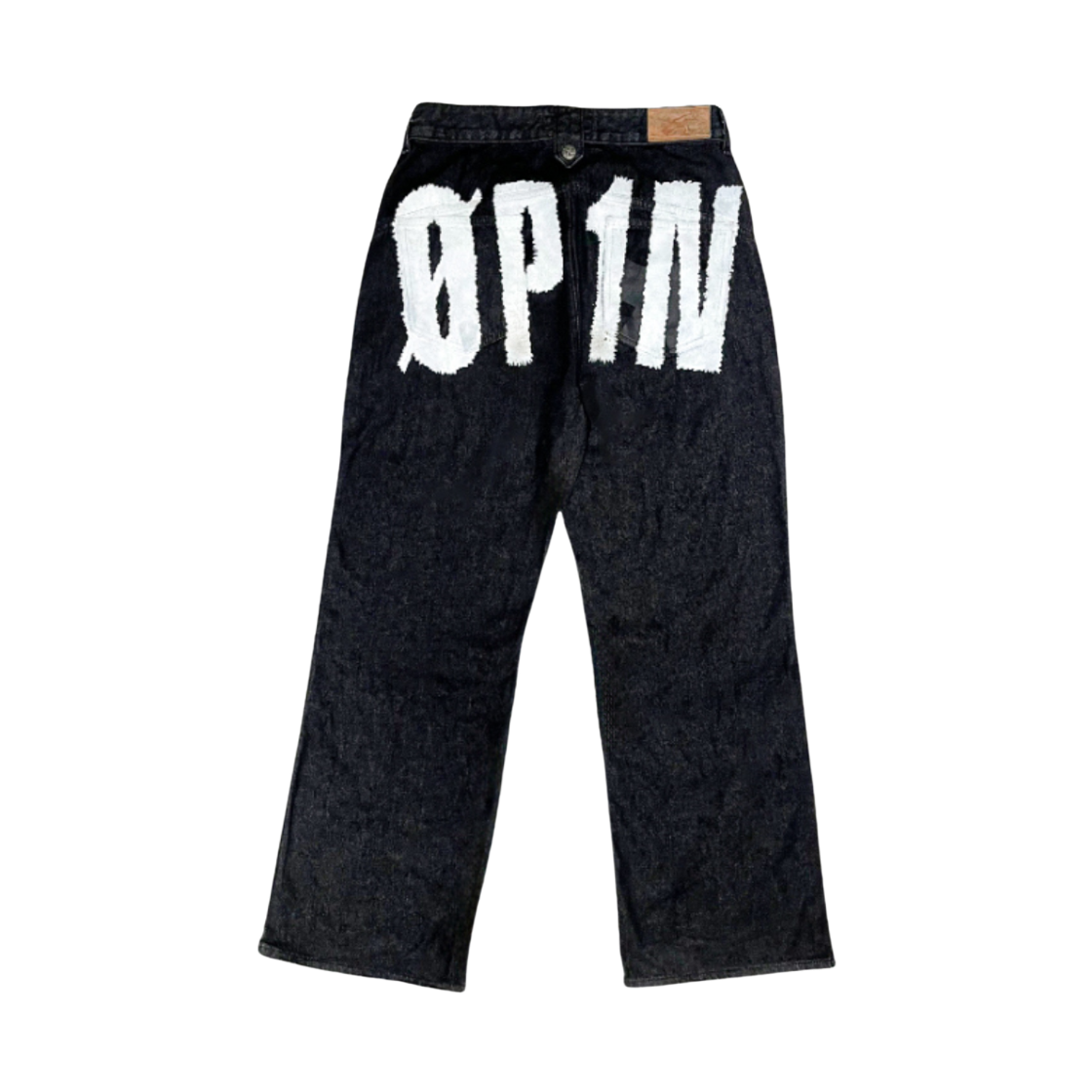 SM2530010 Smokeastar 0P1NION Denim Pants Black