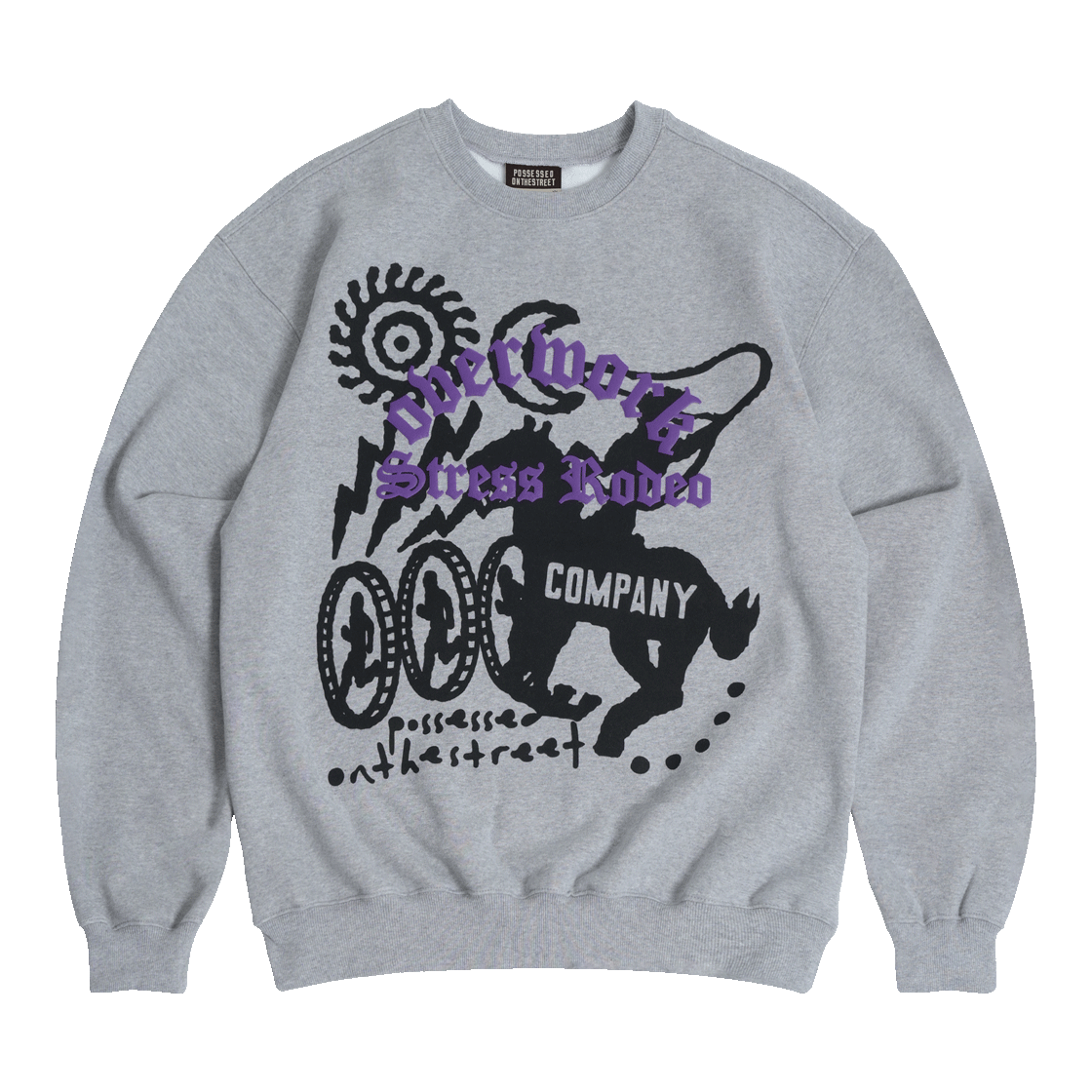 퍼츠 로데오 스웨트셔츠 멜란지(POTS Rodeo Sweatshirt Melange)