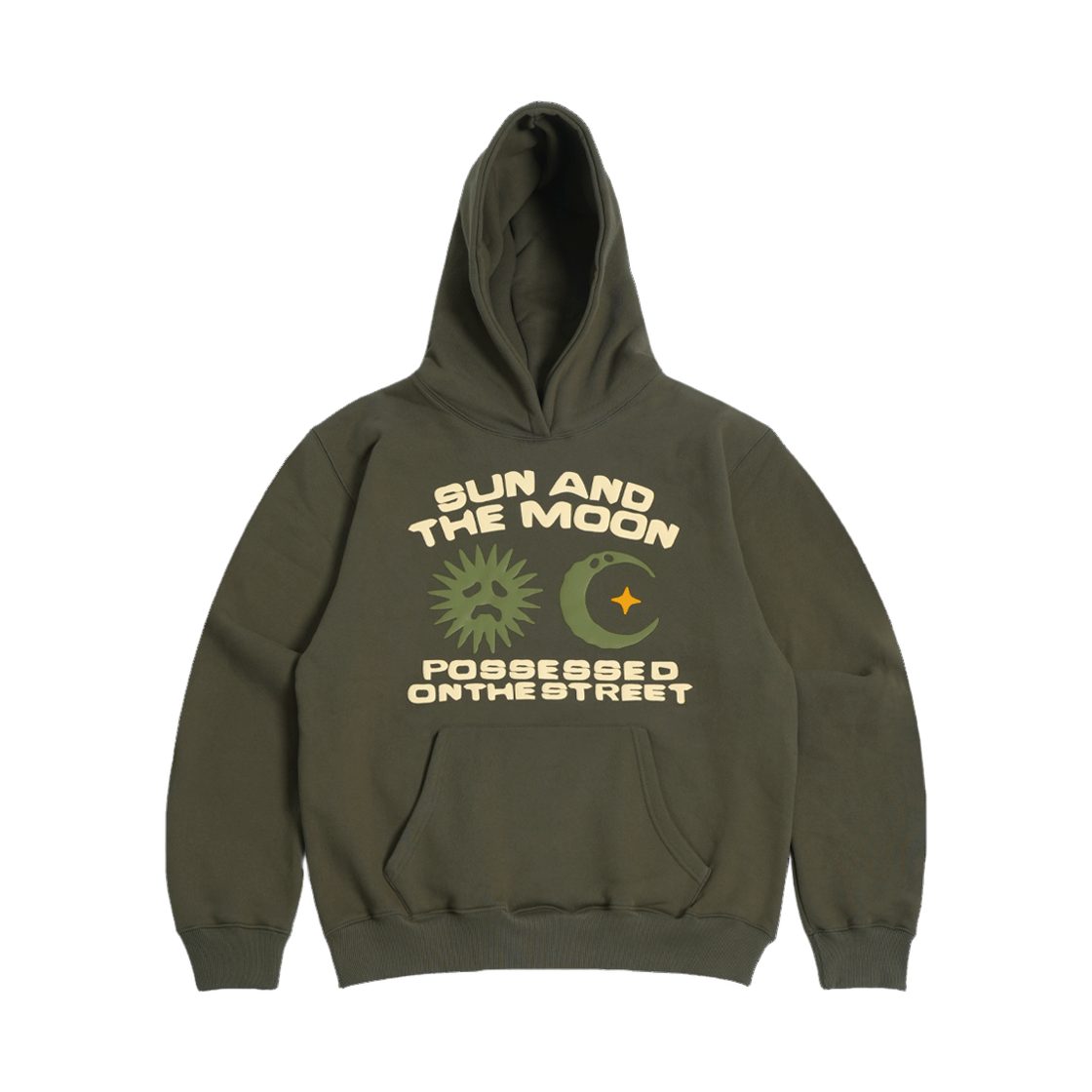 PS25FWHD00KK POTS All Day Hoodie Khaki