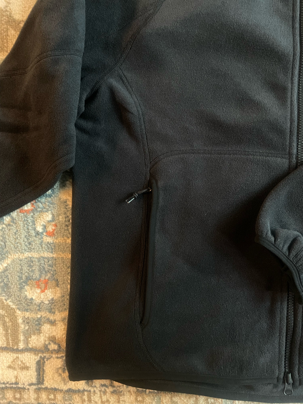 Nike ACG Wolf Tree Full Zip Hoodie Black Anthracite - Asia 착용 스타일 - 5