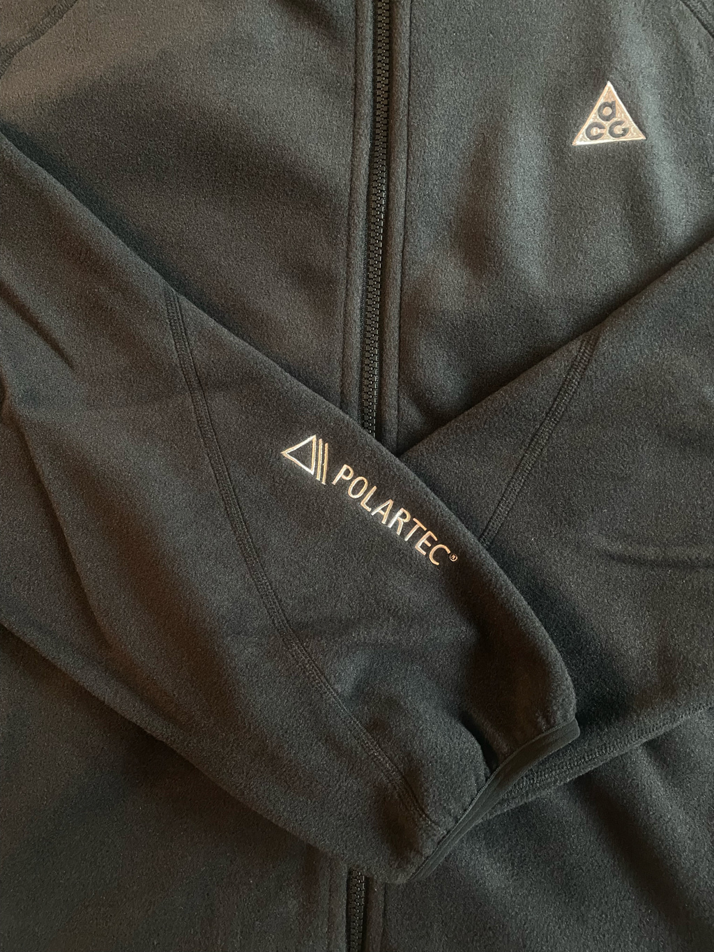 Nike ACG Wolf Tree Full Zip Hoodie Black Anthracite - Asia 착용 스타일 - 4
