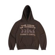 POTS Haus Of Rabbits Hoodie Brown