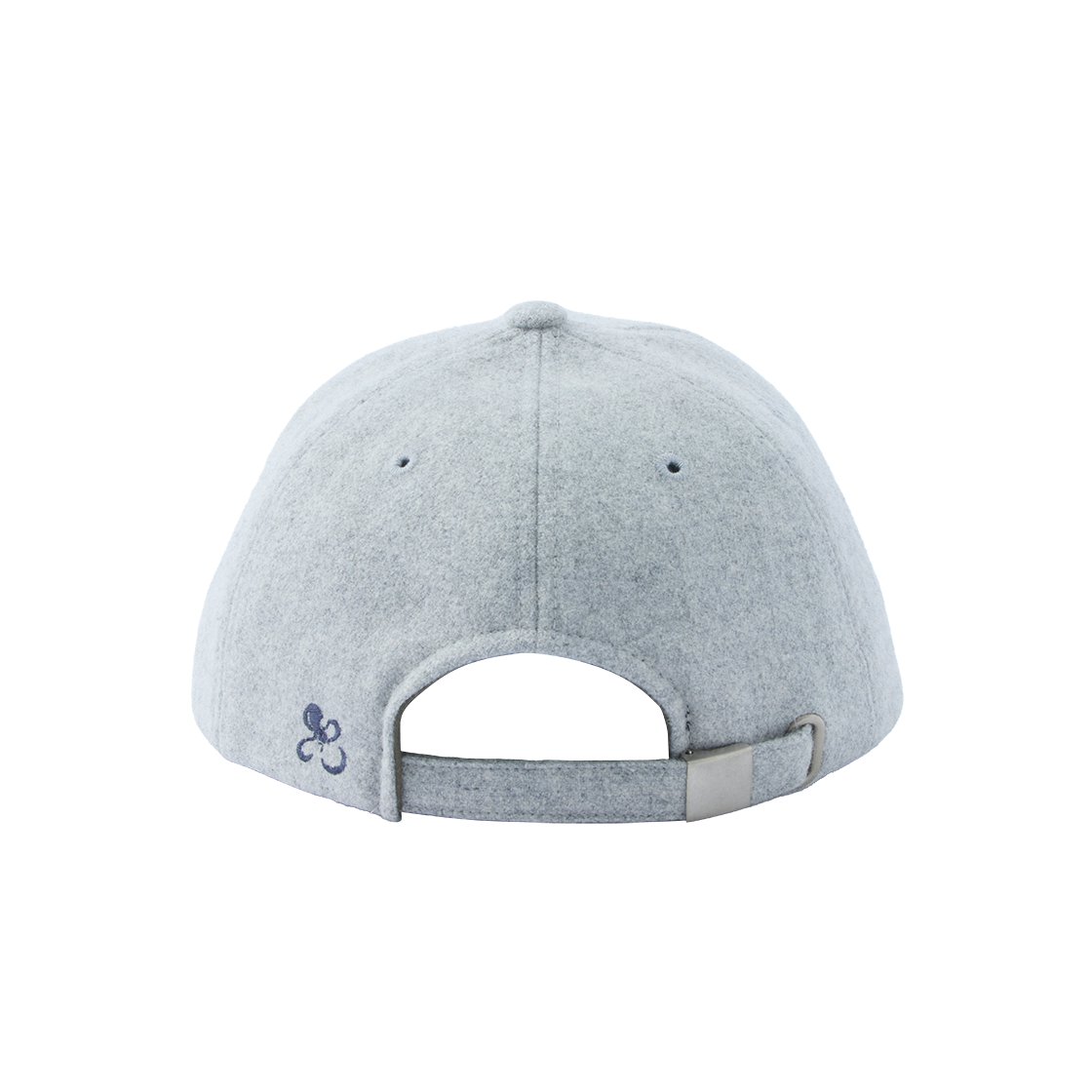 꼬떼 CTT 레터링 멜톤 울 볼캡 멜란지 그레이(COTTE CTT Lettering Melton Wool Ball Cap Melange Gray) - 4