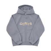 COTTE Doodle Garden Fleece Hoodie Gray