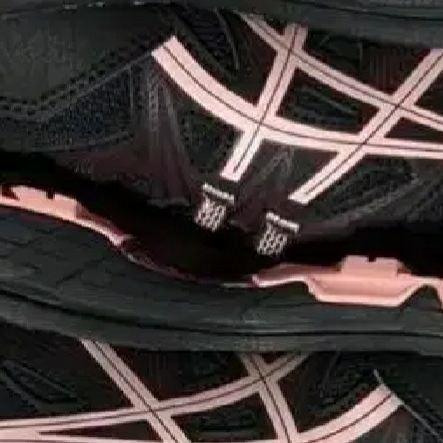 (W) Asics Gel-Venture 8 Black Frosted Rose 착용 스타일