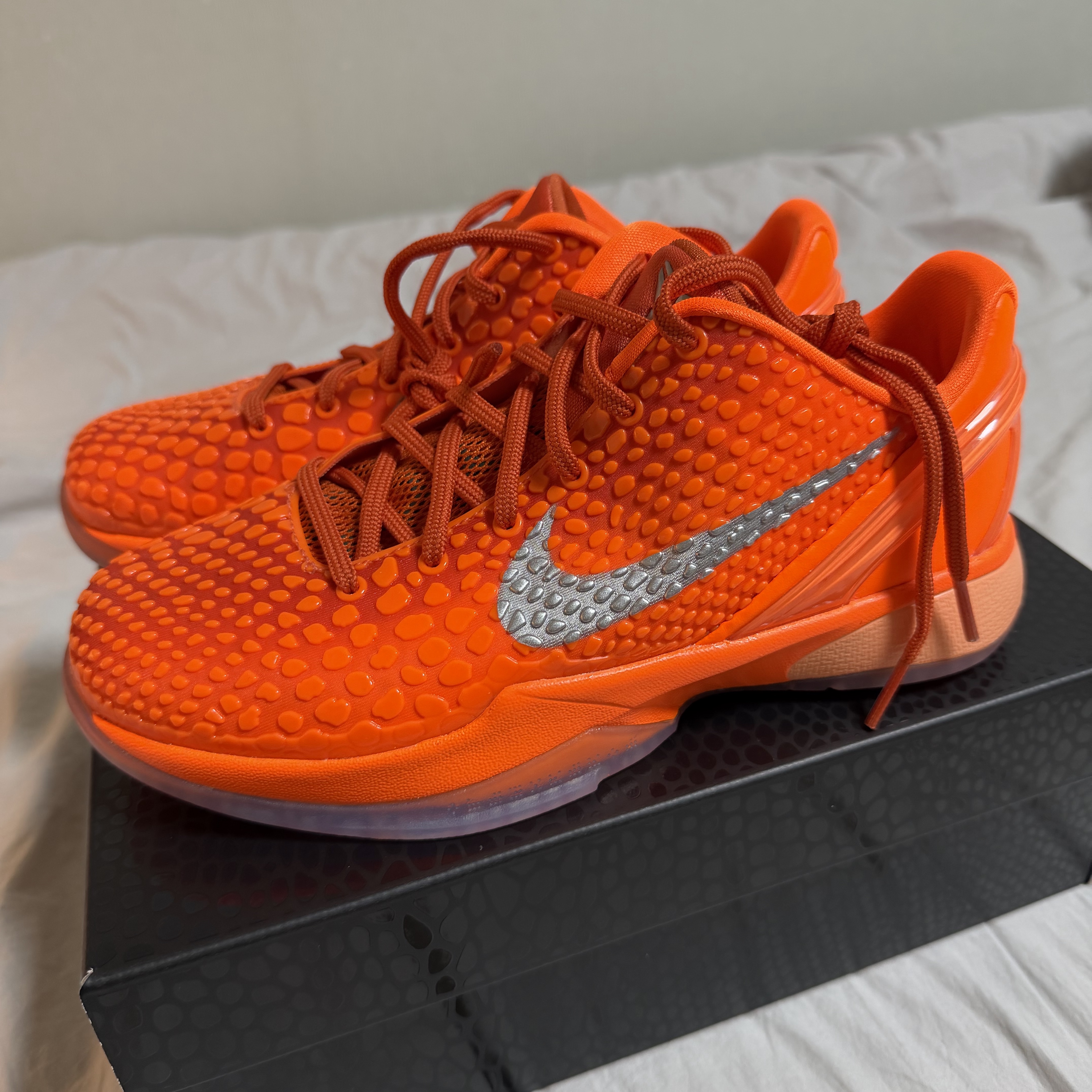 (GS) Nike Kobe 6 Protro Total Orange 착용 스타일
