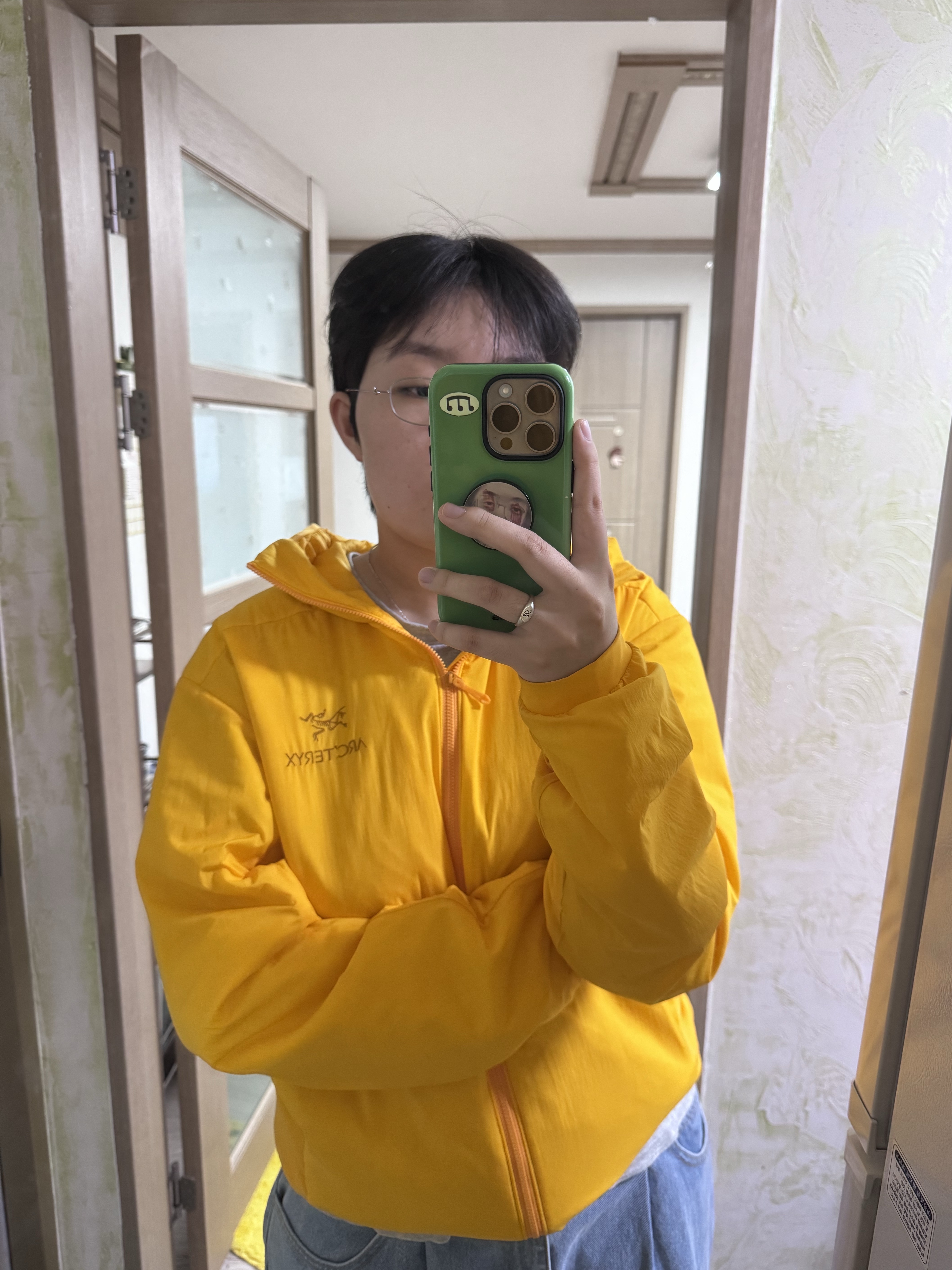 Arc'teryx Atom Hoody Edziza, Nike x Supreme Air Force 1 Low Baroque Brown 착용 스타일 - 2