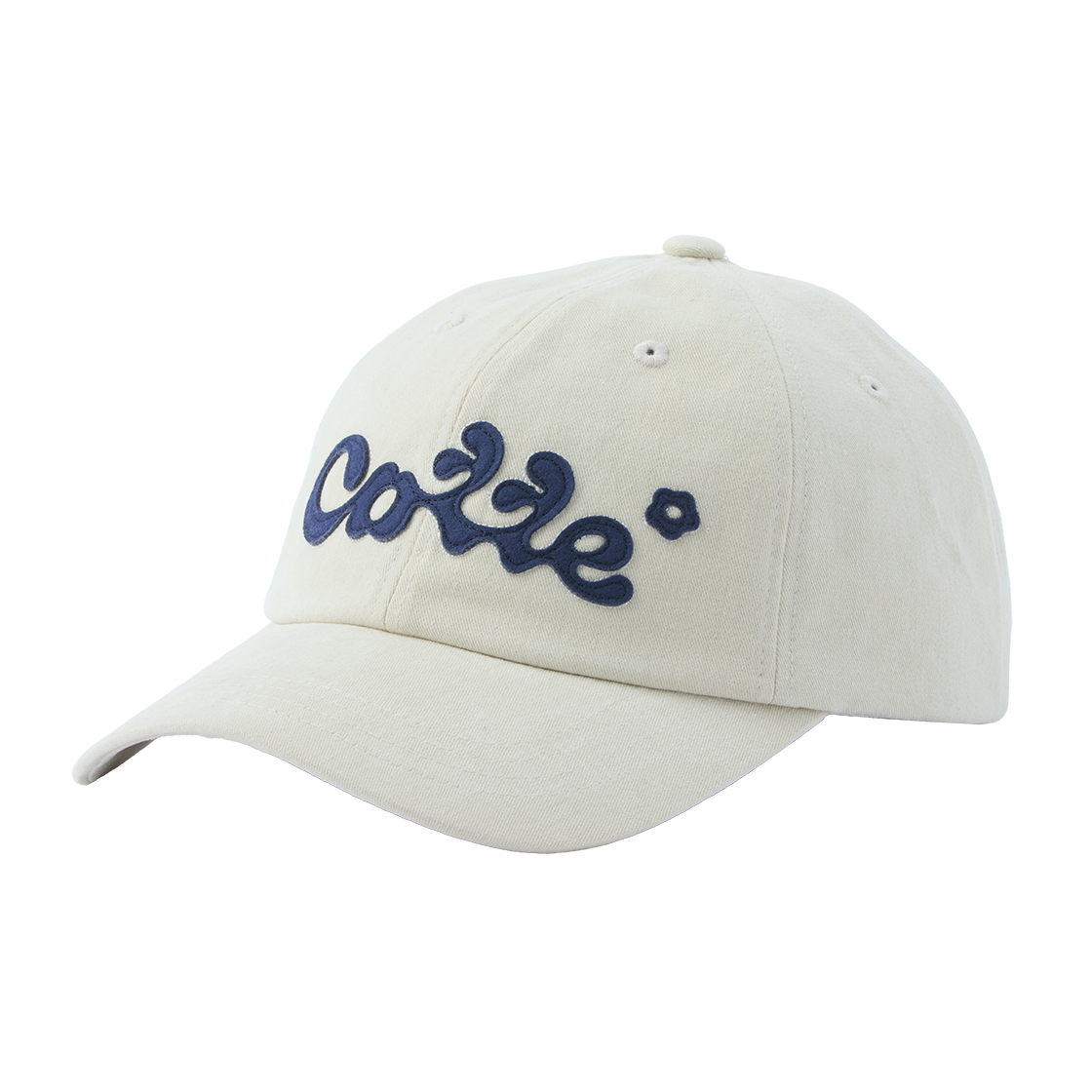 CT-JN03-BC01(IV) COTTE 3rd Journey Applique Ball Cap Ivory