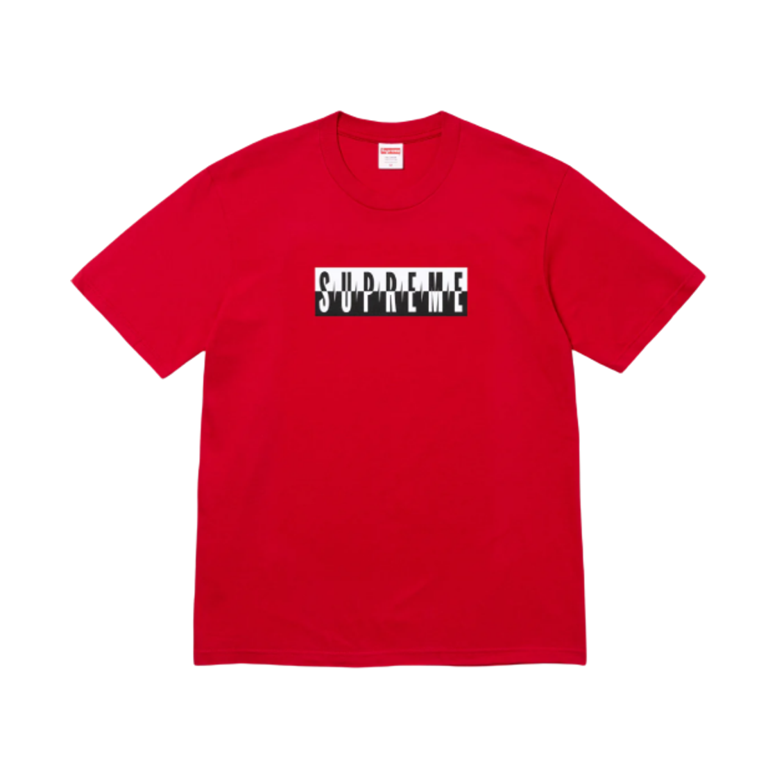 - Supreme Split T-Shirt Red - 25FW